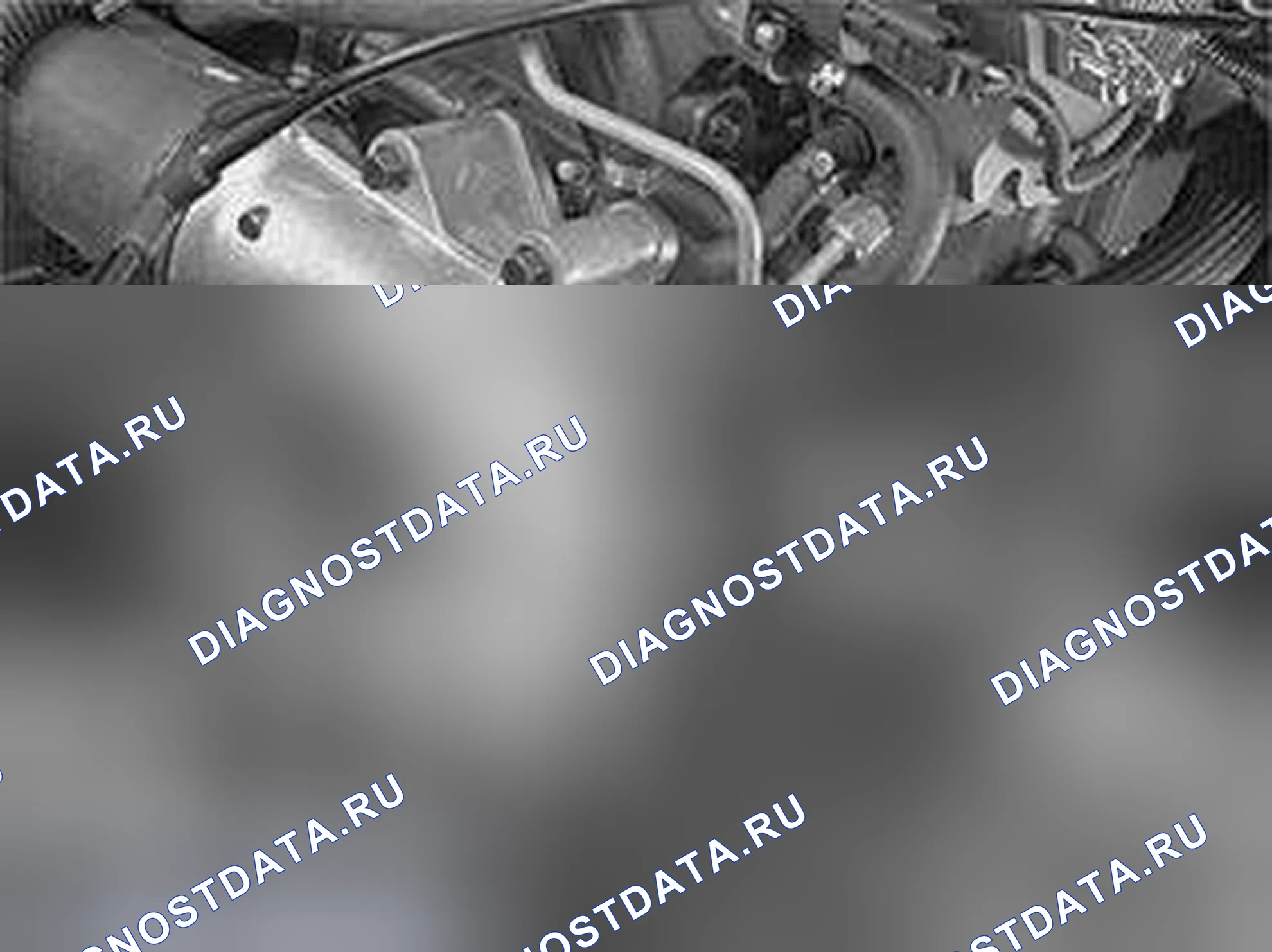 Рис. 1502: Установка остальных винтов для коробки передач и стартера. Volvo S60 I
