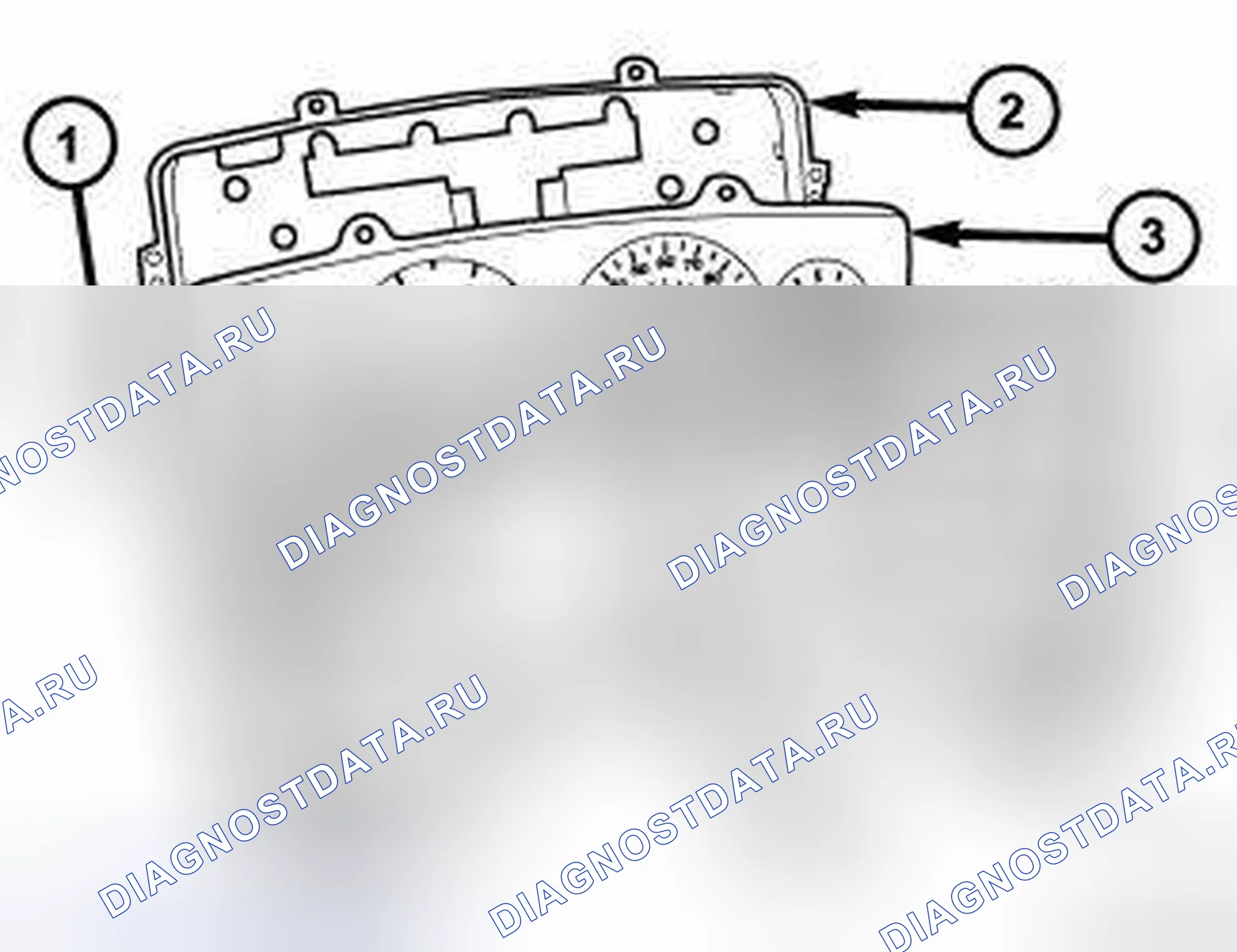 Рис. 42: КЛАСТЕРНАЯ ЛИНЗА, КАПЮШОН И МАСКА. Dodge Cab & Chassis R3500 HD final