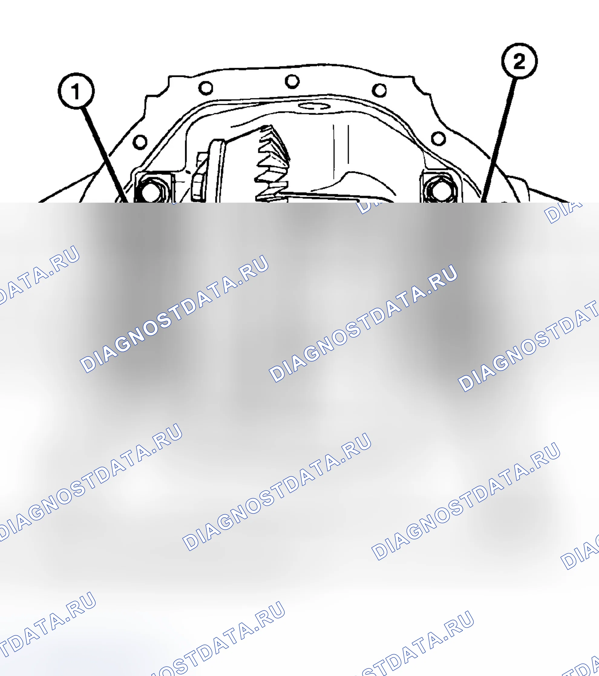Рис. 117: ДЕМОНТАЖ. Dodge Pickup R2500 