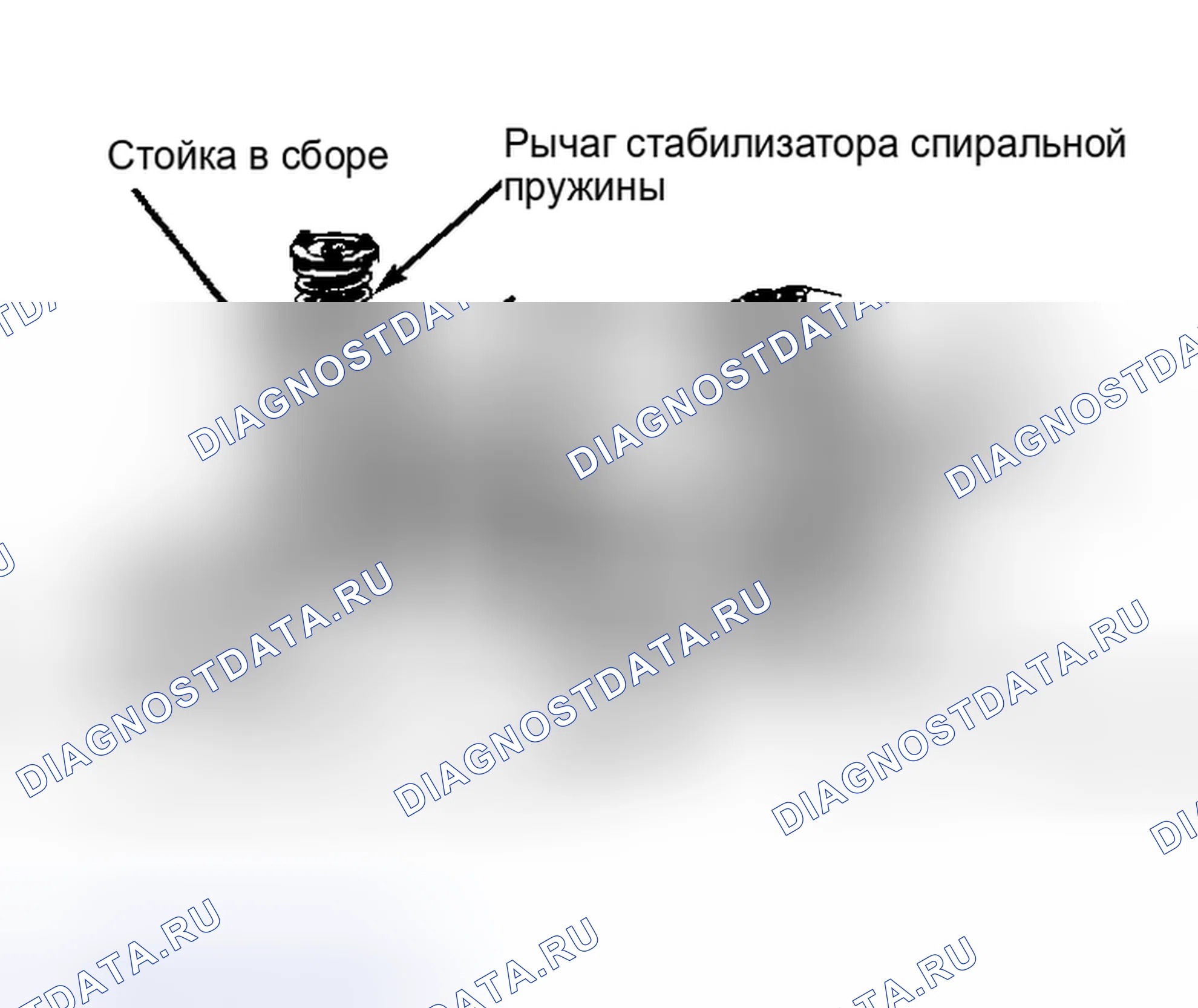 Рис. 1: ОПИСАНИЕ задней подвески. Ford Taurus II