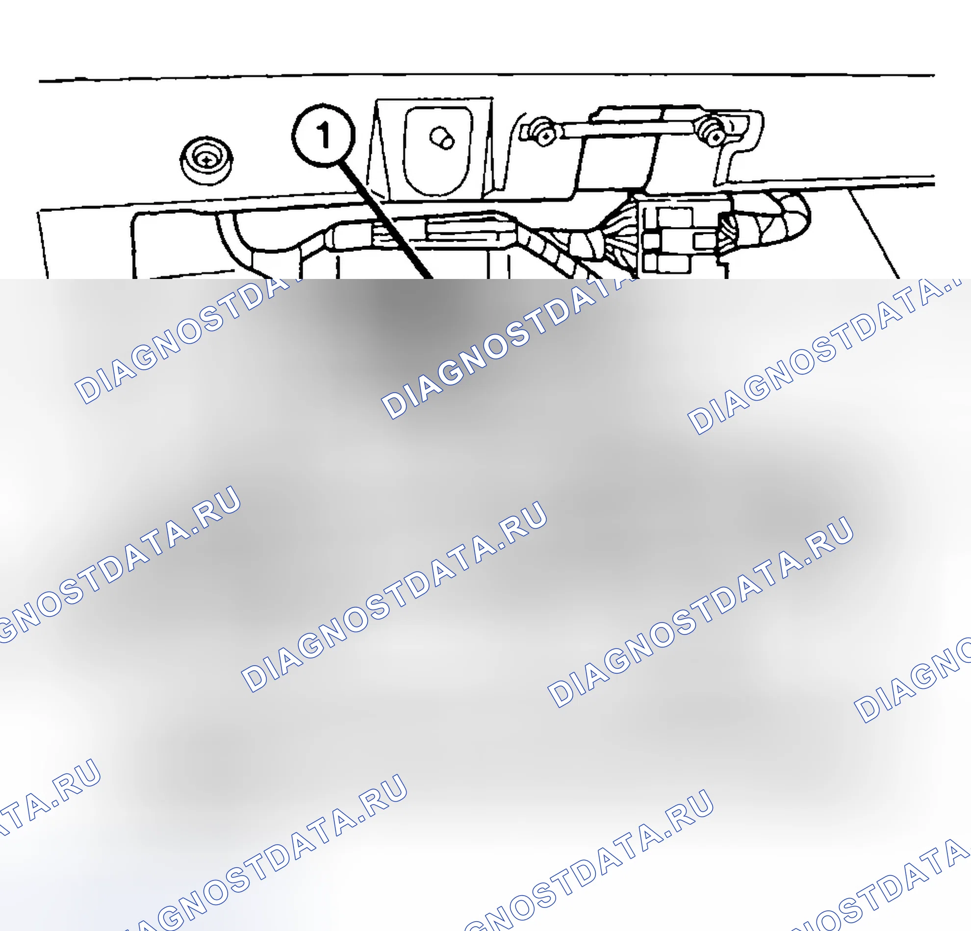 Рис. 64: СИЛОВОЙ МОДУЛЬ (СПЕРЕДИ). Chrysler Town & Country IV