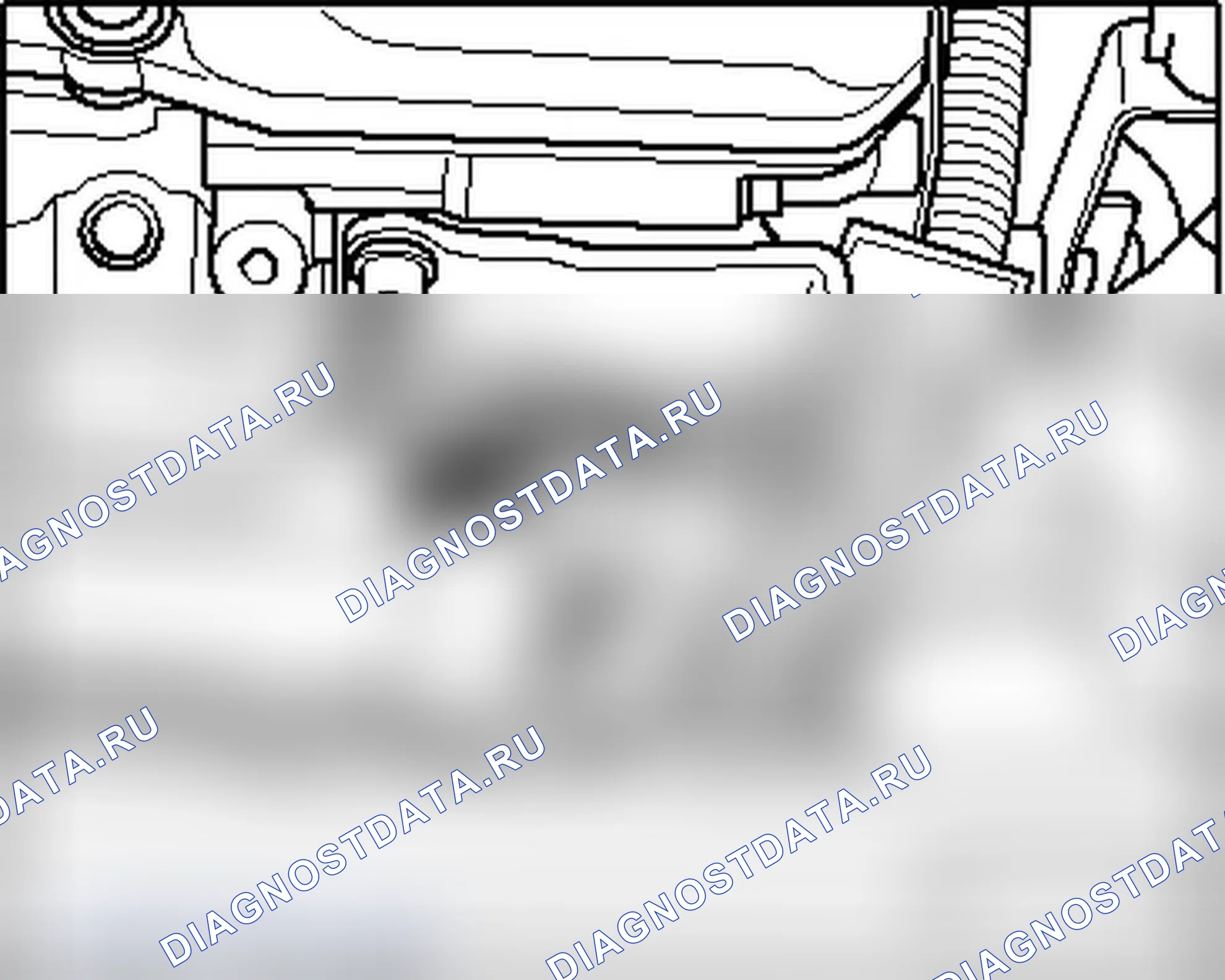 Рис. 6: ДАТЧИК ТЕМПЕРАТУРЫ ОХЛАЖДАЮЩЕЙ ЖИДКОСТИ -G62-/ -G83-, НАЗНАЧЕНИЕ РАЗЪЕМОВ. Audi TT 8J рестайлинг
