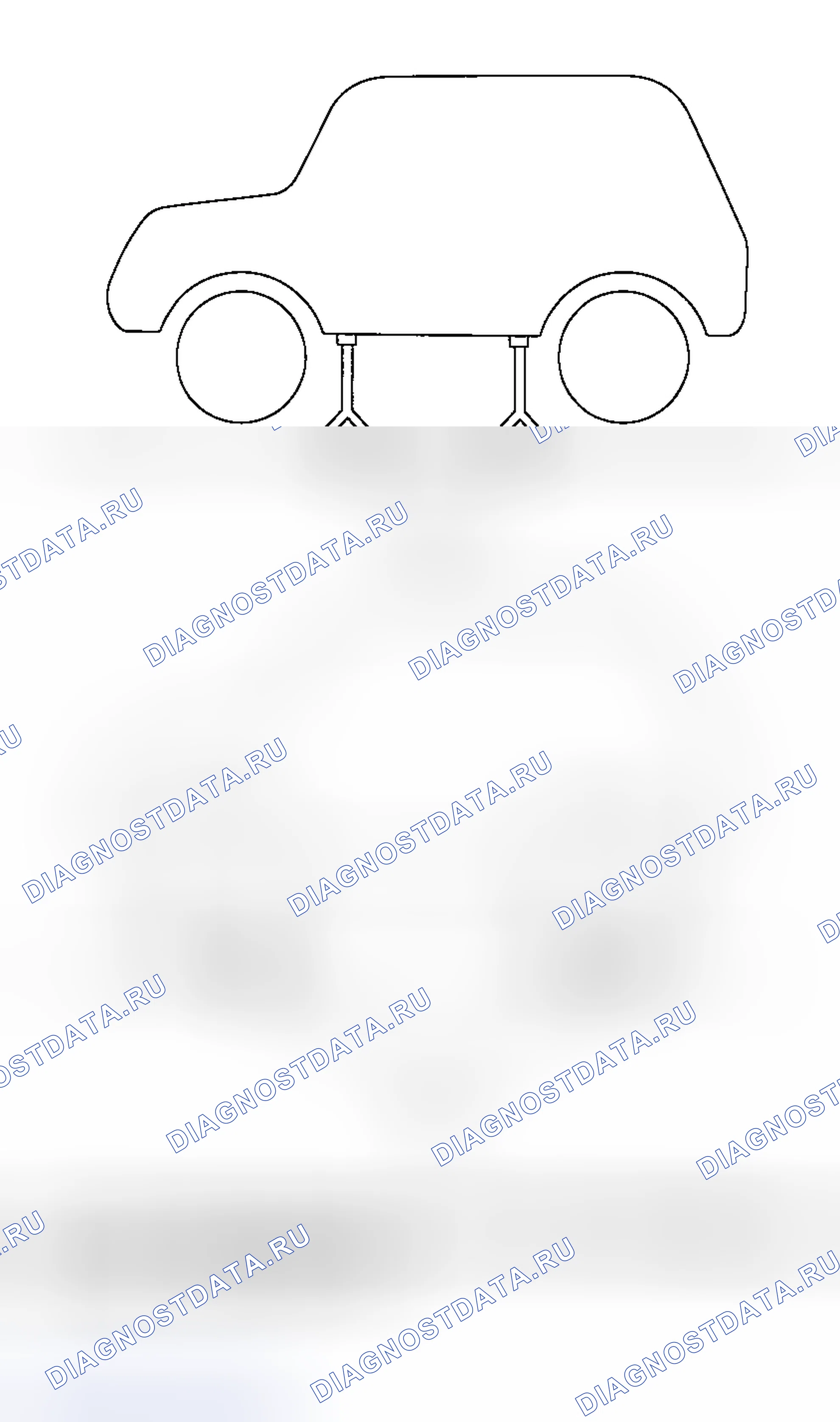 Рис. 1722: ПОДГОТОВКА К РЕЖИМУ ИНСПЕКЦИИ. Subaru Outback BP