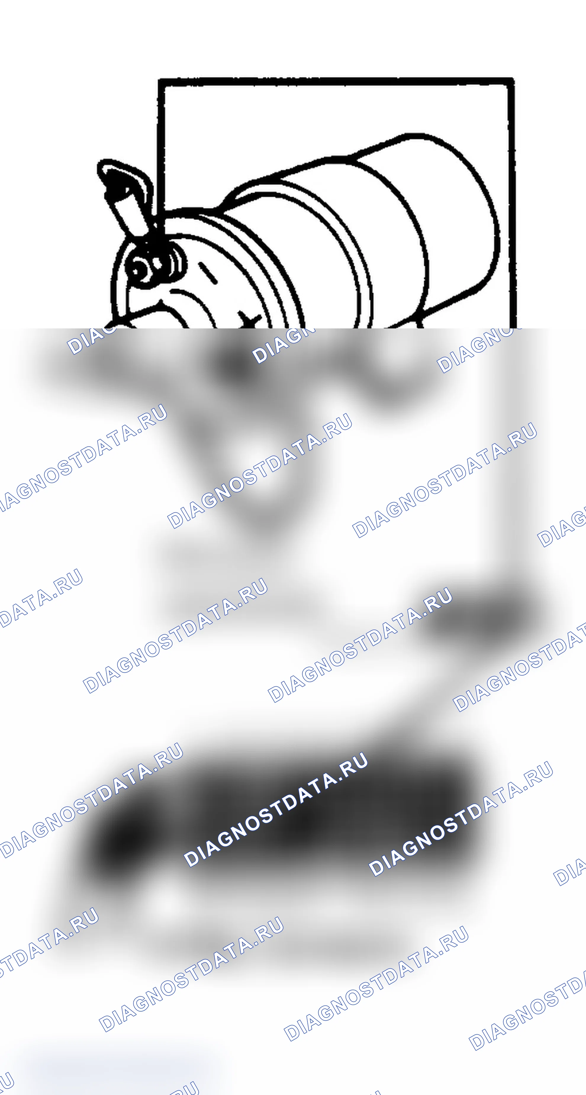 Рис. 65: NS7. ПРОВЕРКА КАТУШКИ. Dodge Grand Caravan I