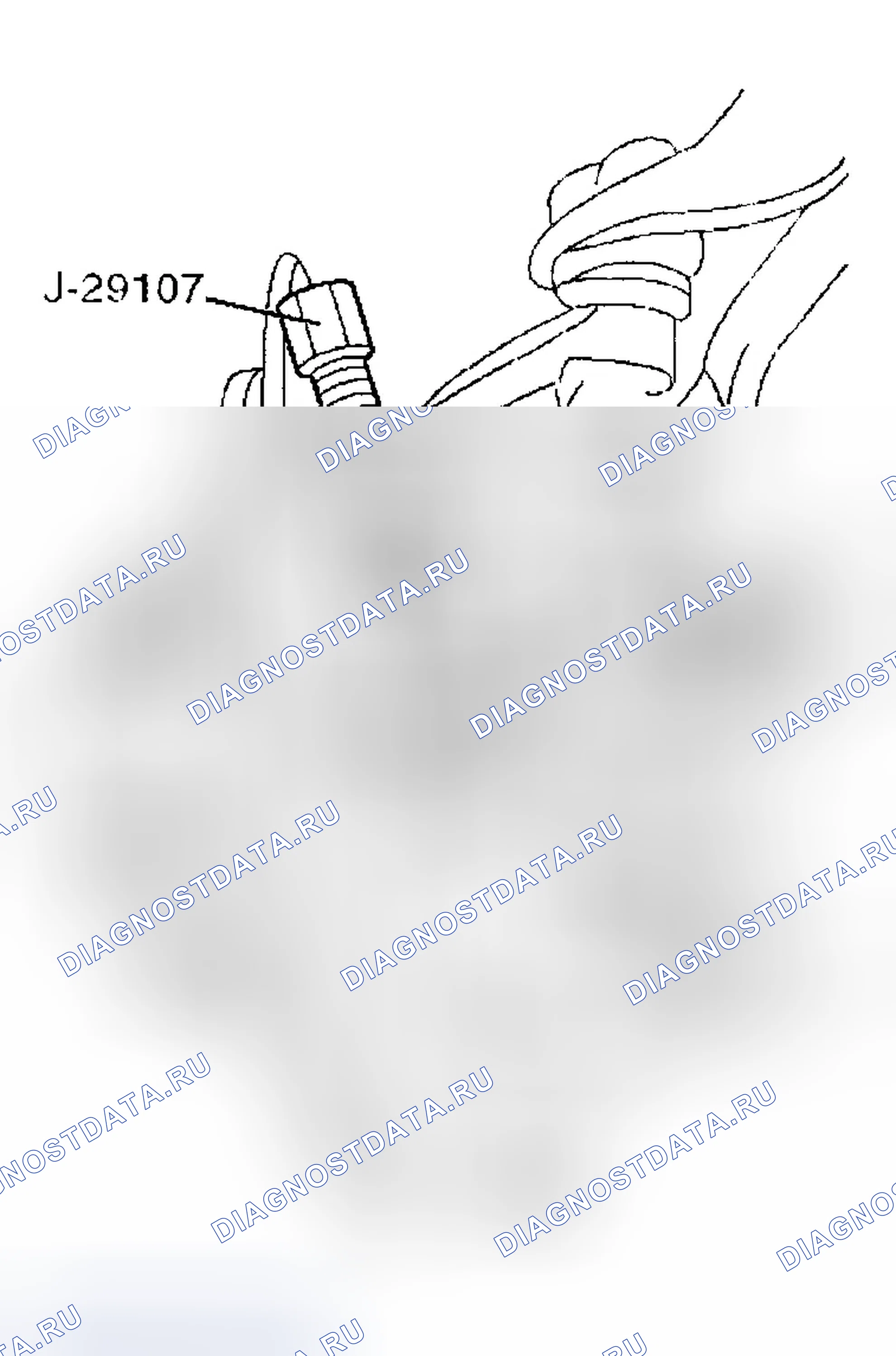 Рис. 18: Демонтаж. Honda Passport II