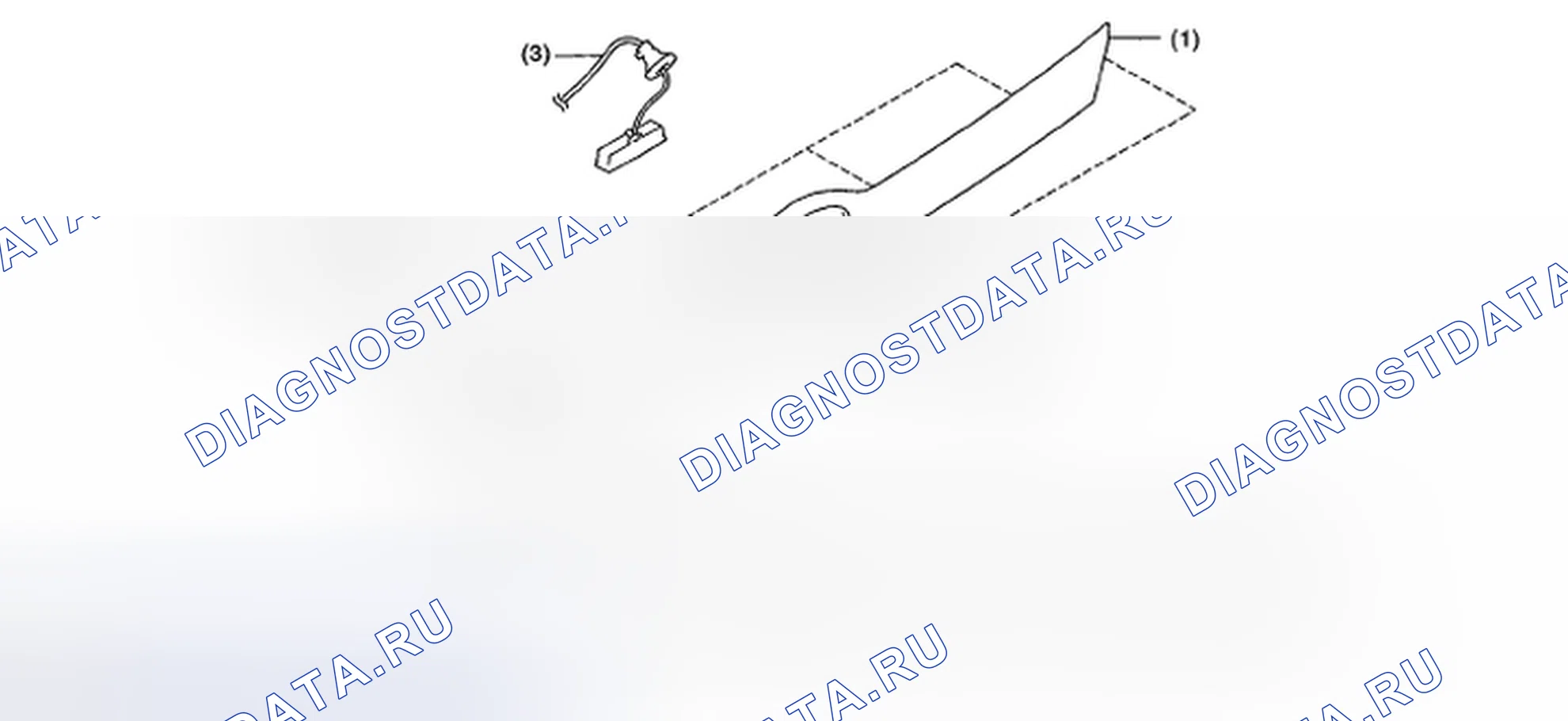 Рис. 29: ГАРНИР ЗАДНИХ ВОРОТ. Subaru Impreza WRX GH