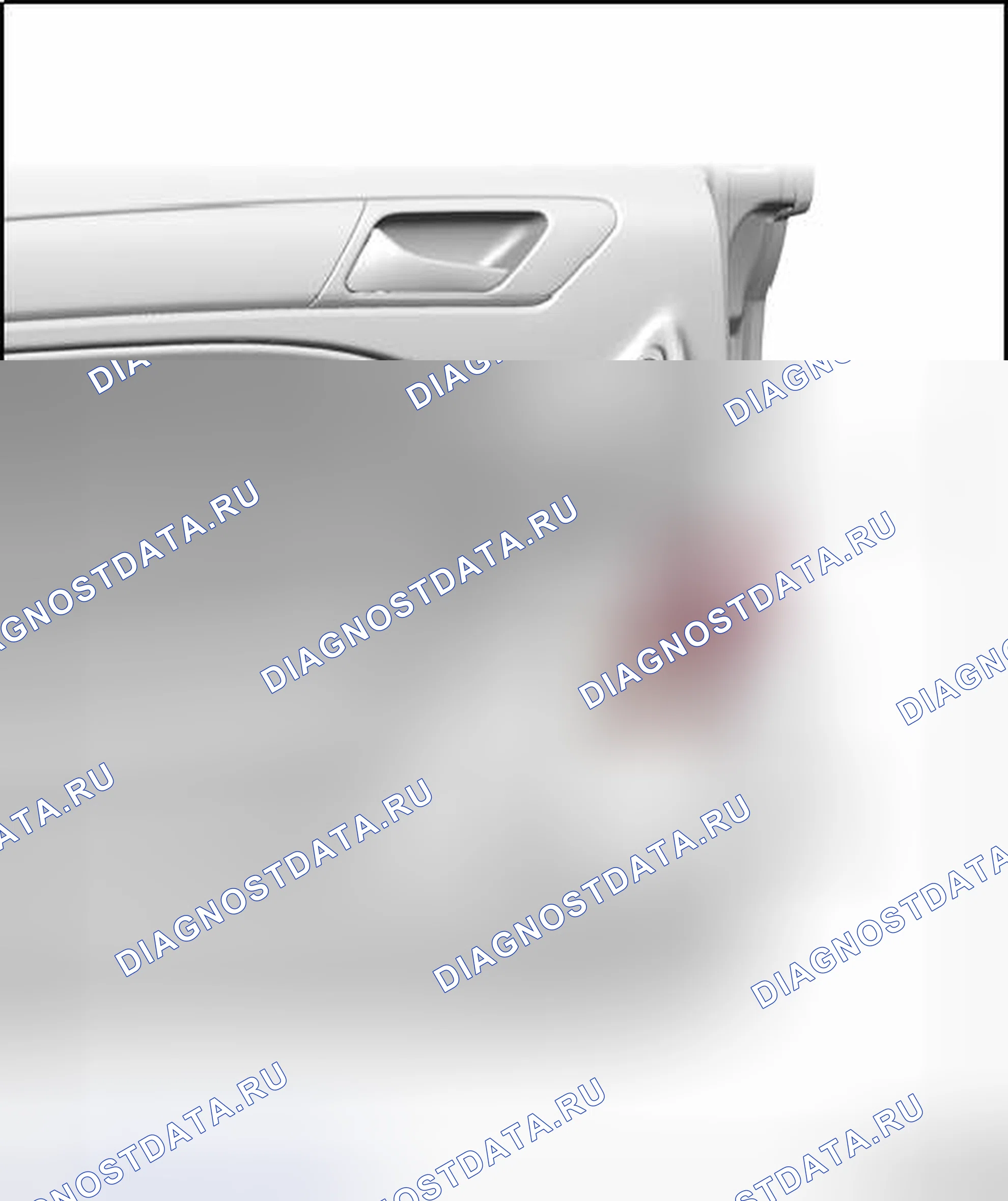 Рис. 34: КРИВОШИП ОКНА ЗАДНЕЙ ДВЕРИ. Volkswagen Golf Mk6