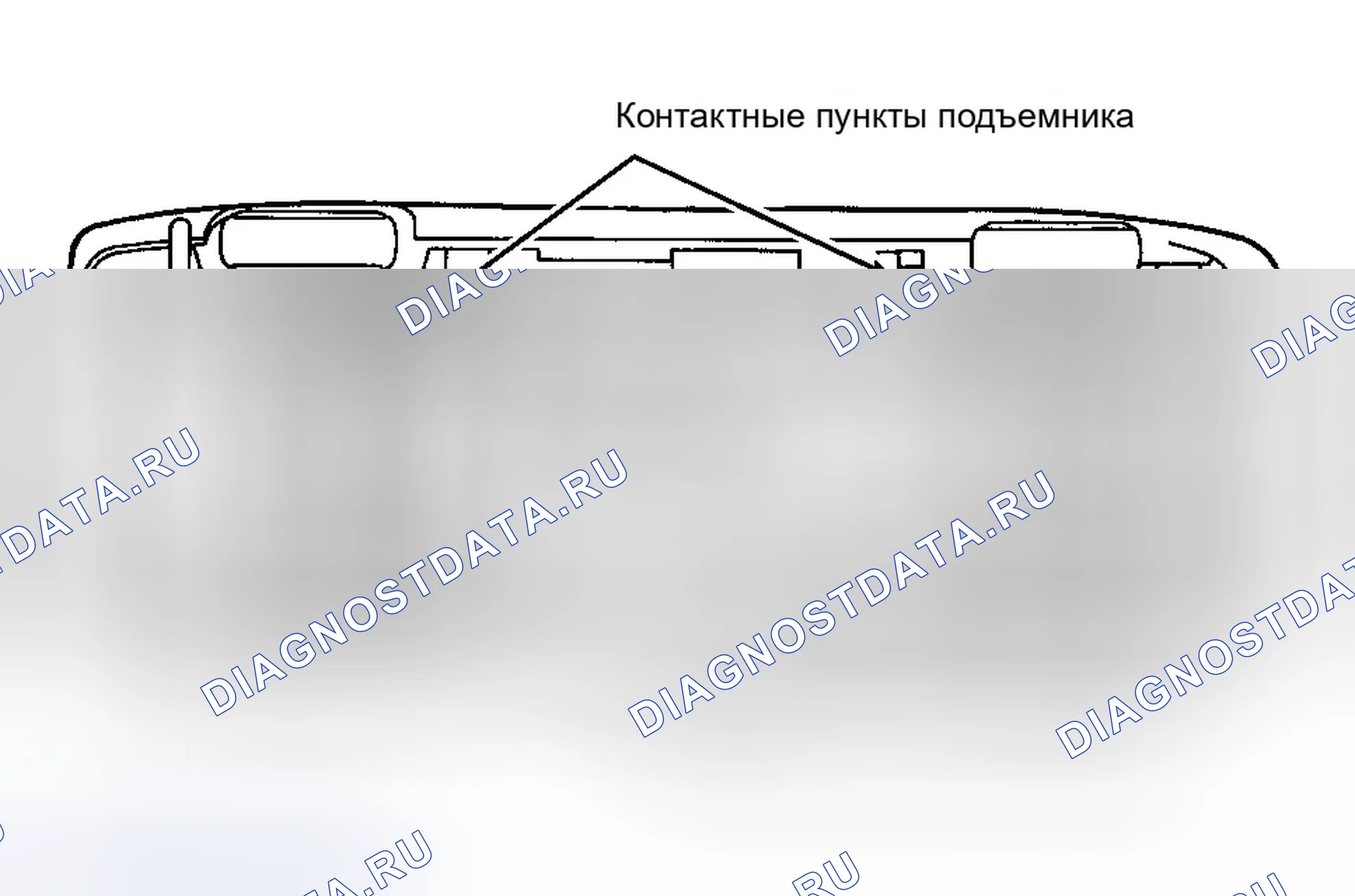 Рис. 2: Контактные точки подъема (Windstar) Предоставлено компанией Ford Motor Co.. Ford Econoline E350 