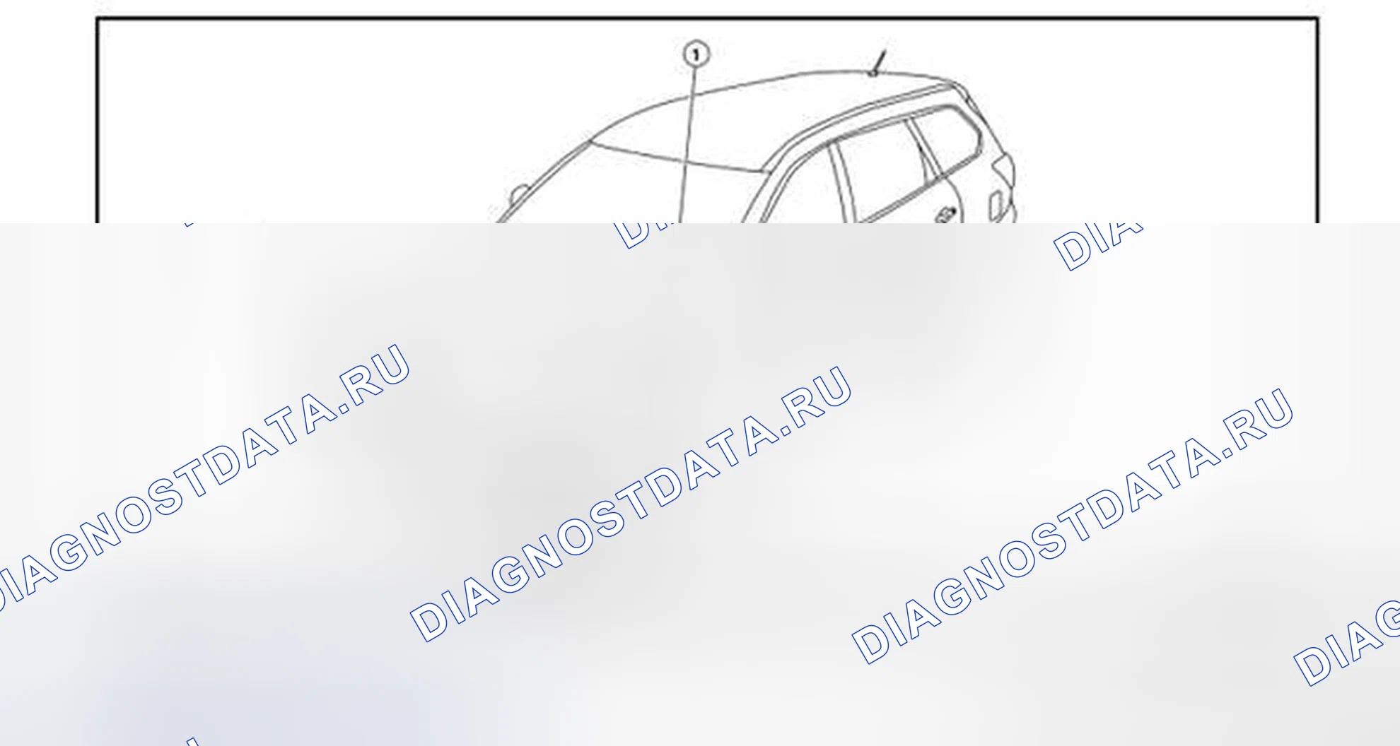 Рис. 96: Идентификационный номер. Nissan Pathfinder IV рестайлинг