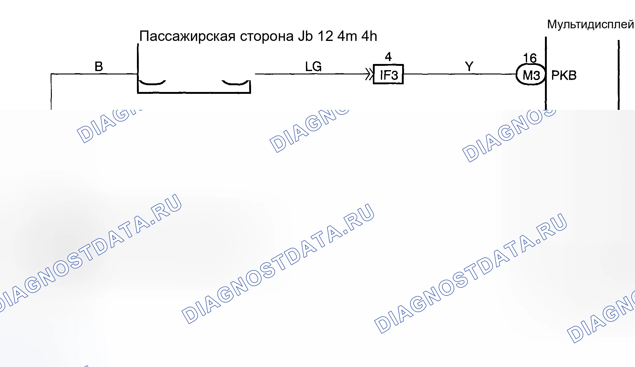 Рис. 126: электросхема. Toyota Highlander I рестайлинг