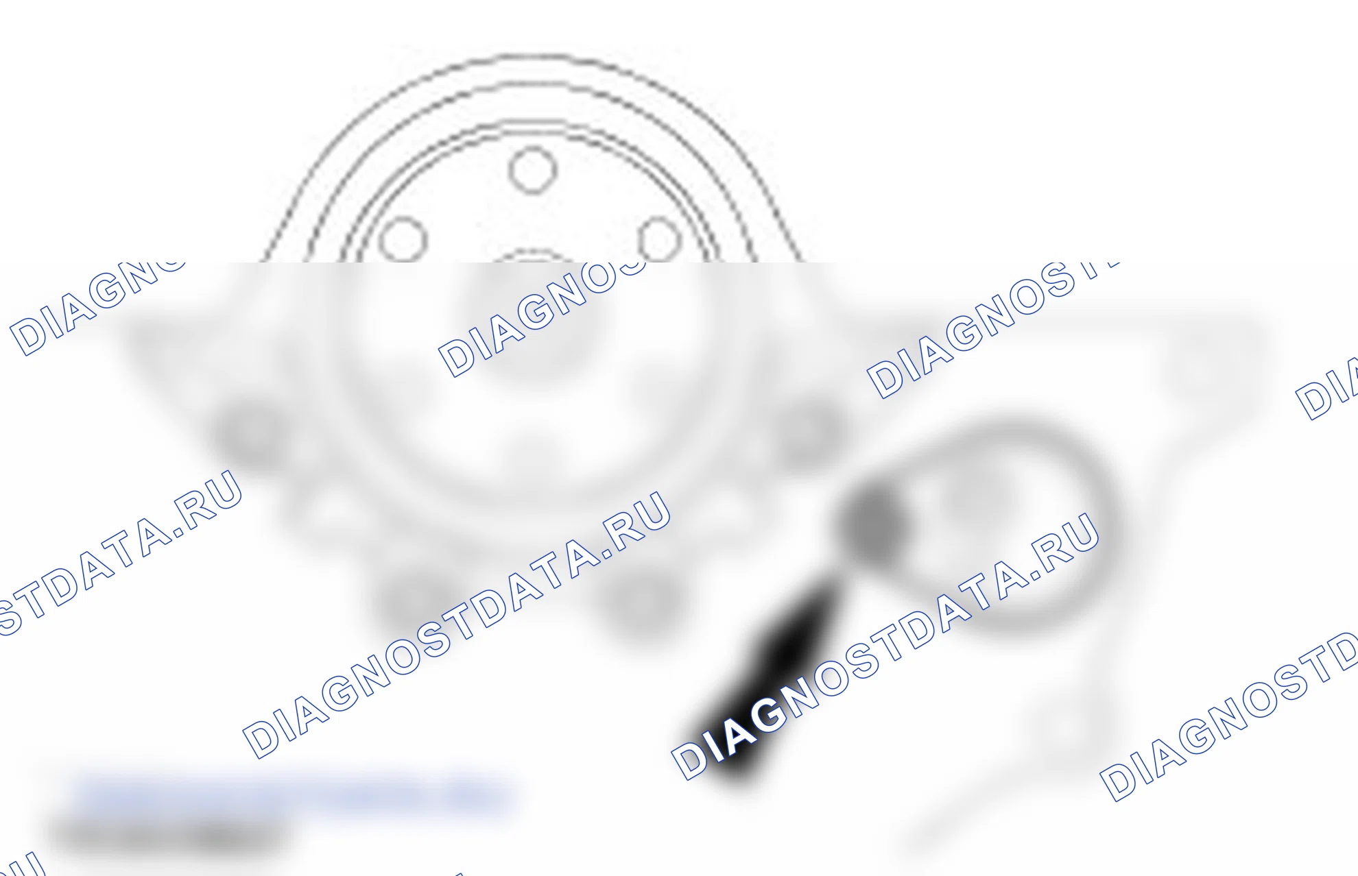 Разборка двигателя. Ford Transit Connect I