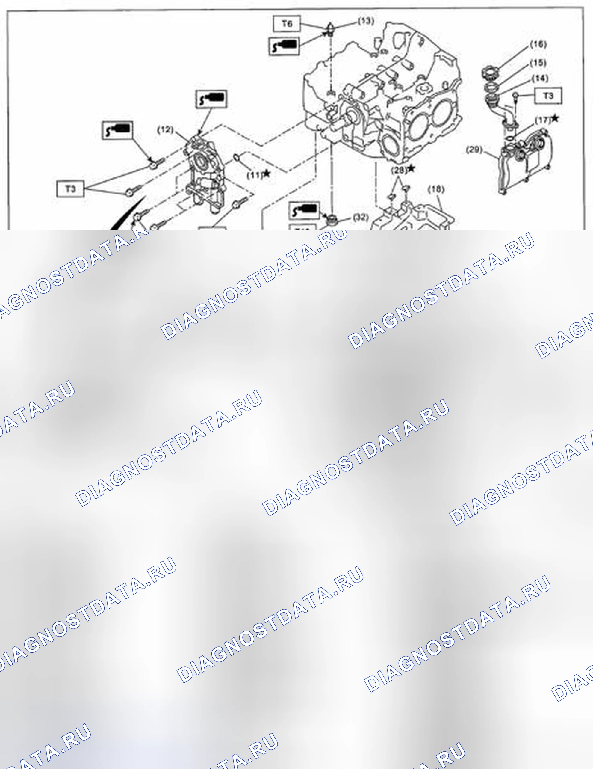 Рис. 2: КОМПОНЕНТ. Subaru Outback BR
