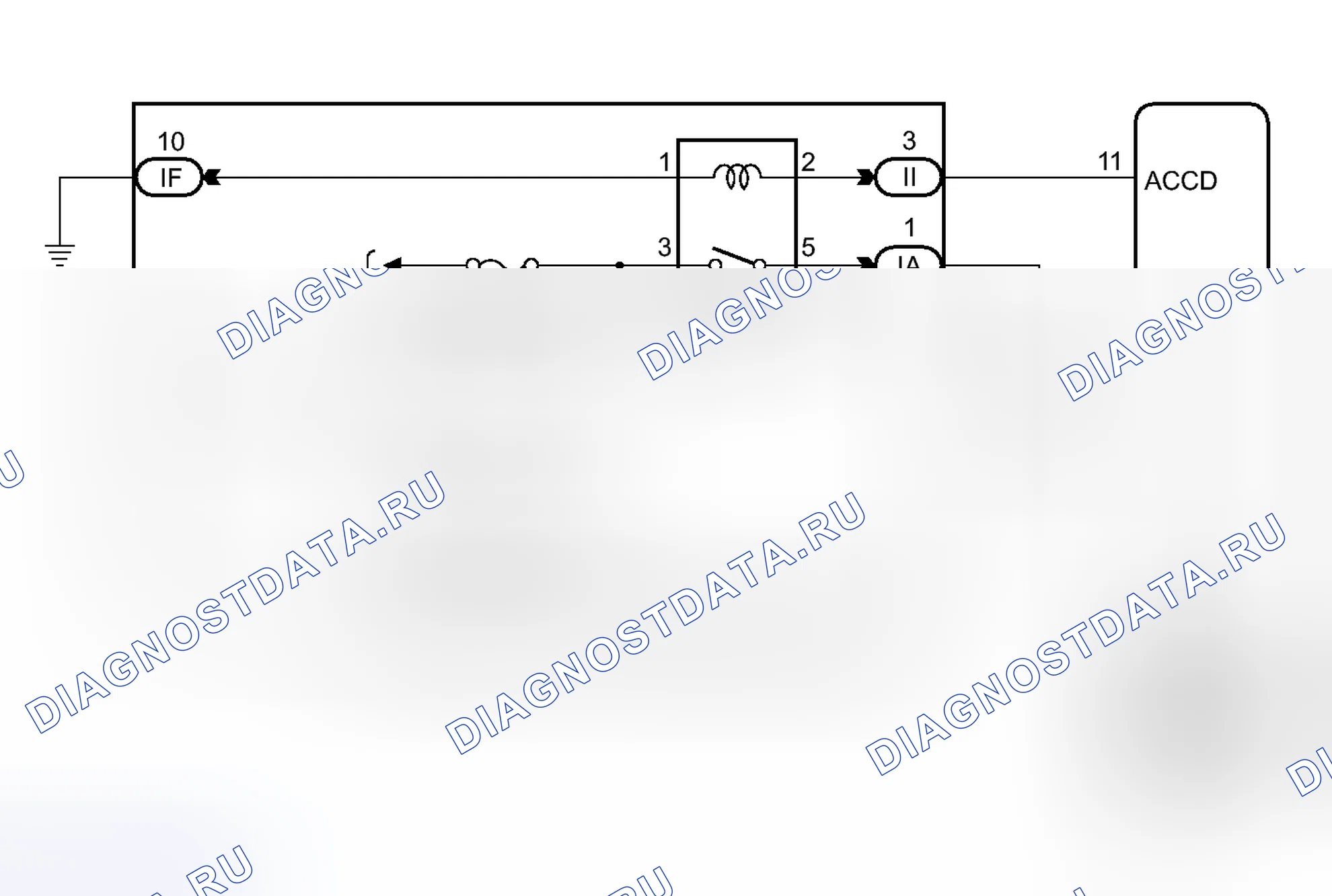 Рис. 69: электросхема. Toyota Avalon XX30 рестайлинг 2