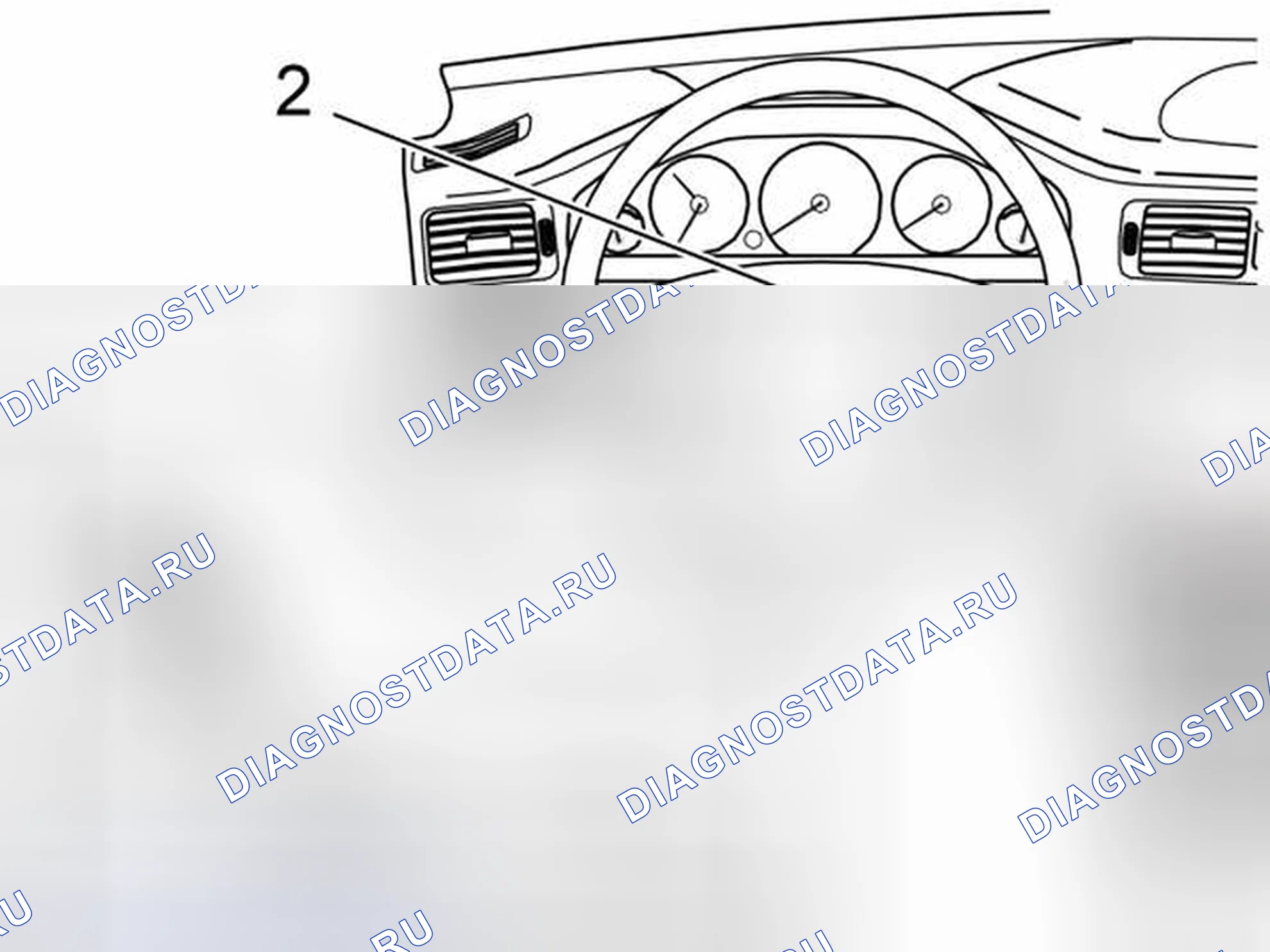 Рис. 865: Установка клавиатуры в рулевое колесо. Volvo V70 II