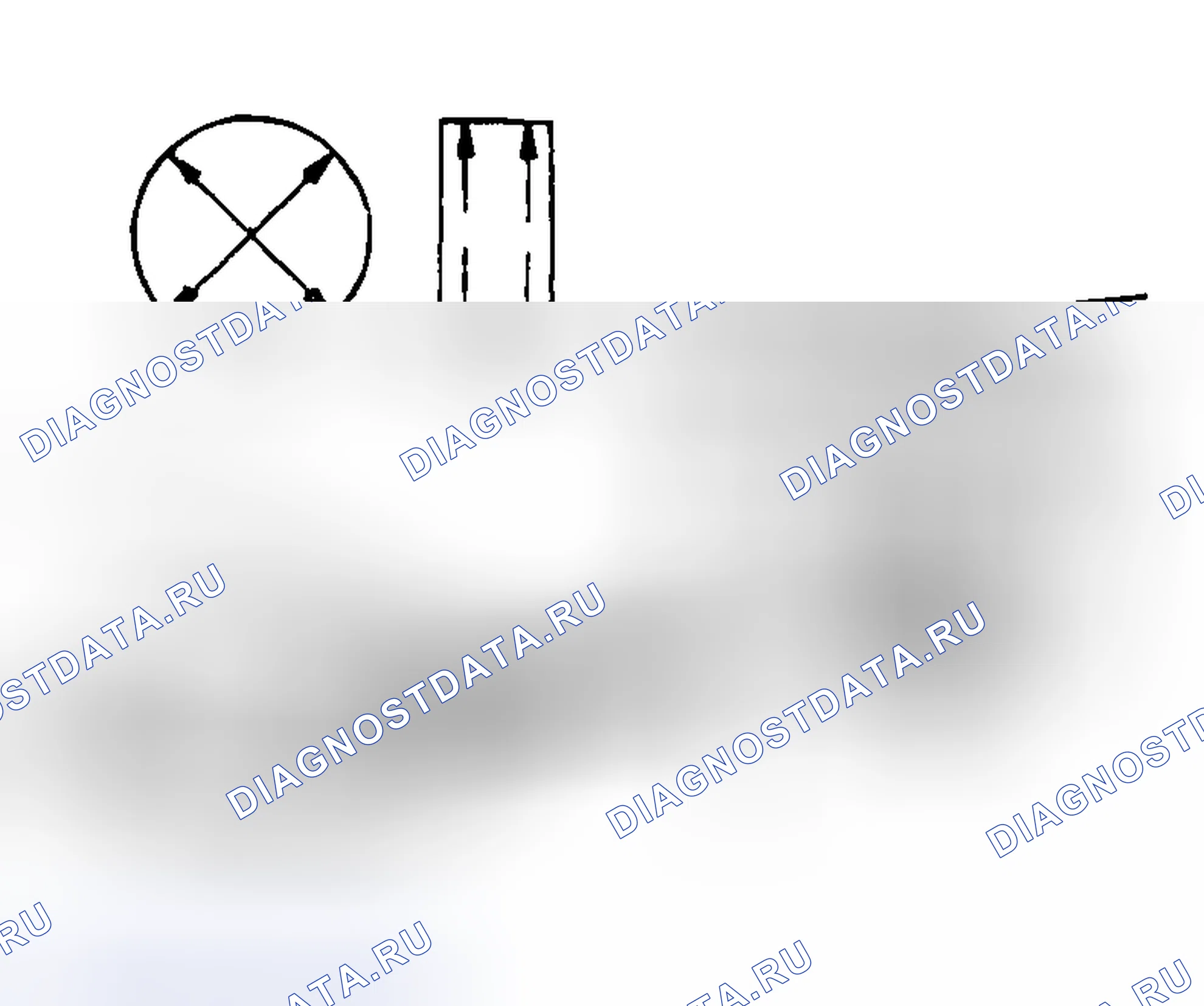 Рис. 356: Измерение масляного зазора. Geely Monjaro I