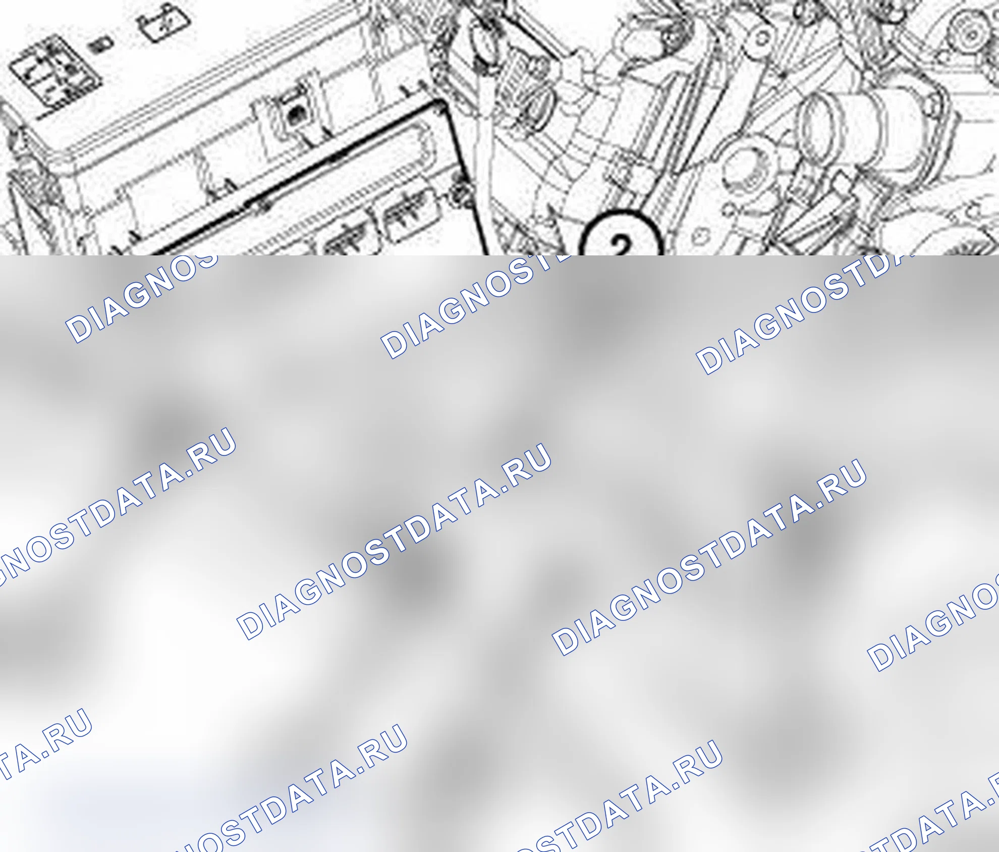 Рис. 40: СПМ К КУЗОВУ К ДВИГАТЕЛЮ. Dodge Durango III