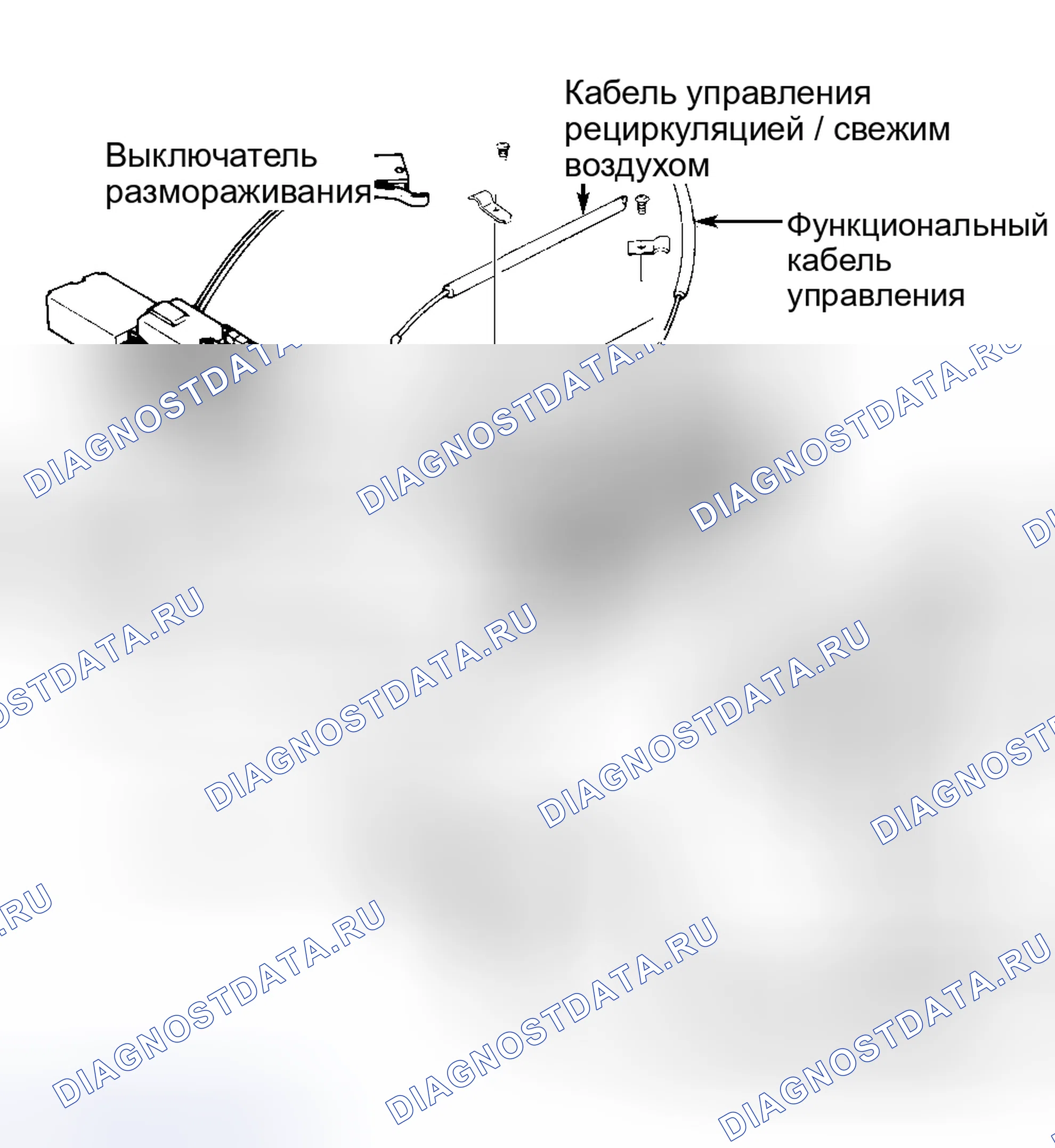 Рис. 4: Демонтаж и монтаж. Hyundai Porter III