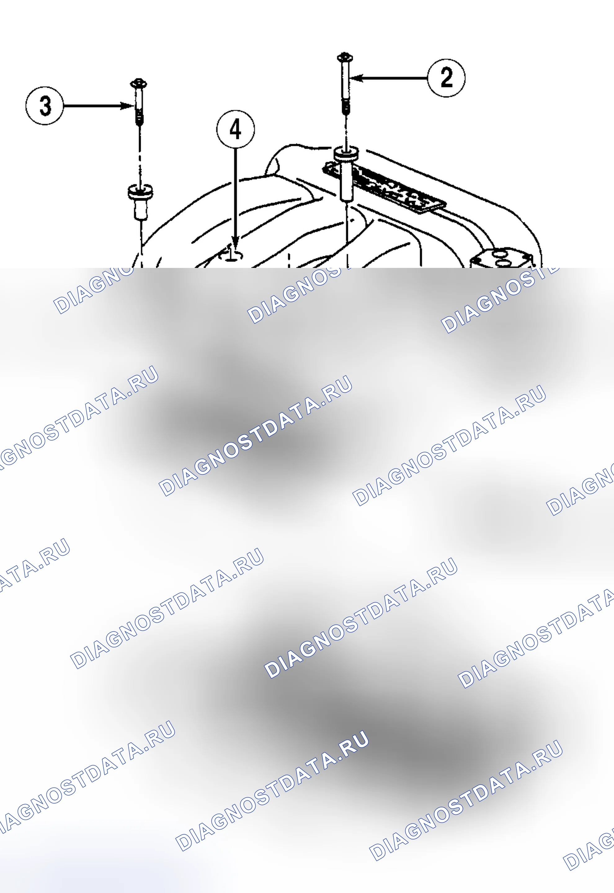 Рис. 4: Демонтаж. Mercury Sable III