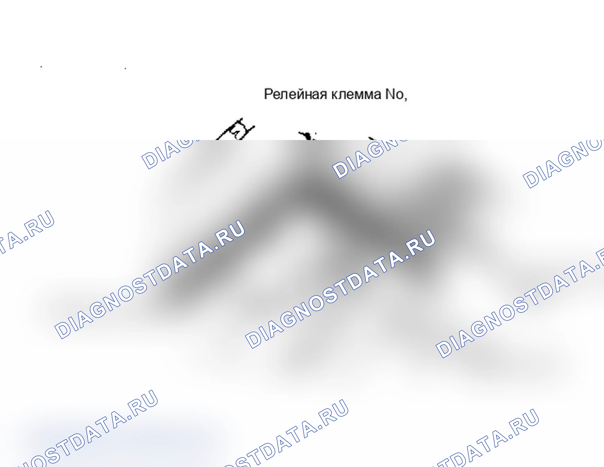 Рис. 6: Идентификация типовых релейных выводов. Mercury Tracer pre-I