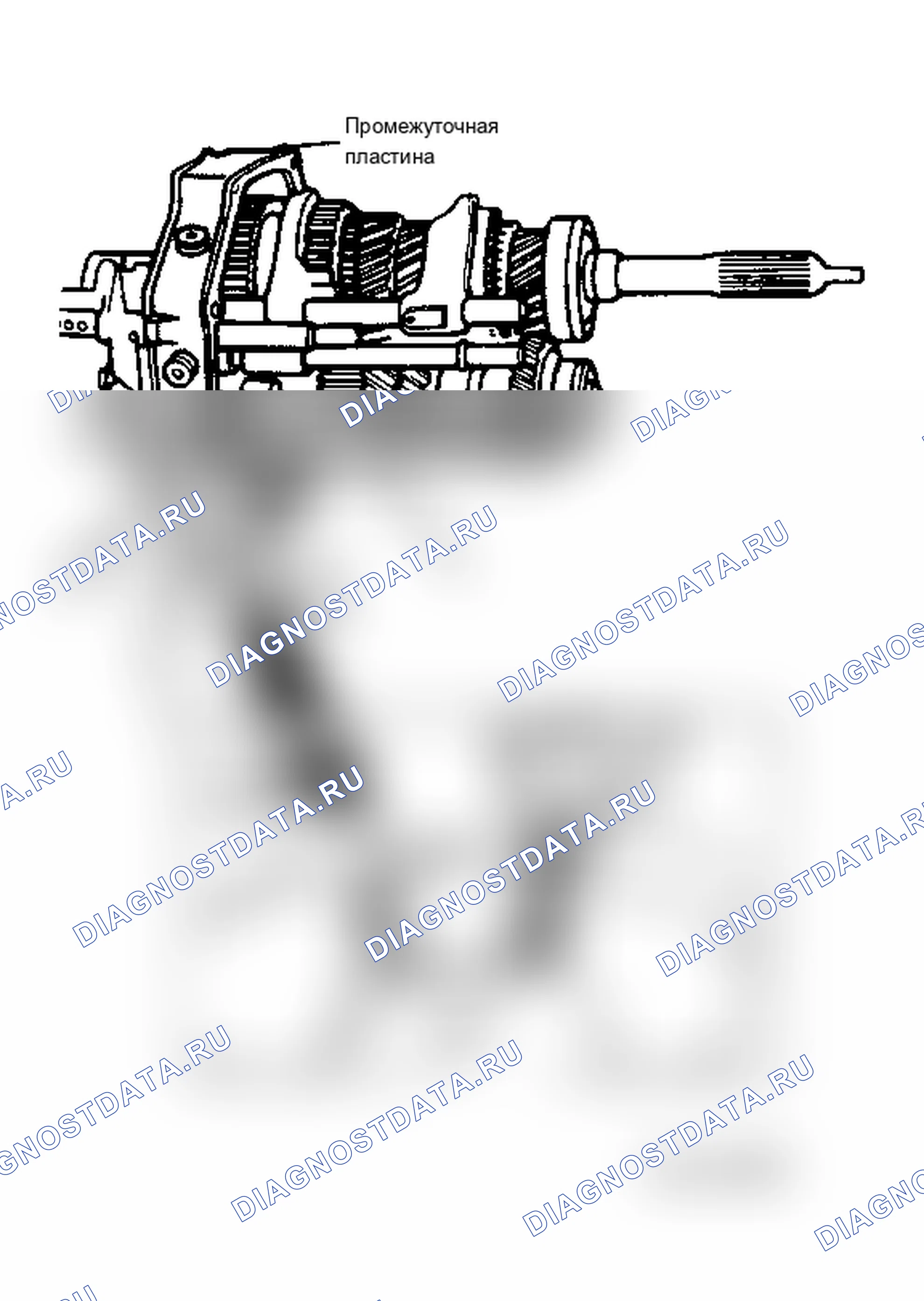 Рис. 9: РАЗБОРКА КОРОБКИ ПЕРЕДАЧ. Jeep Wrangler I