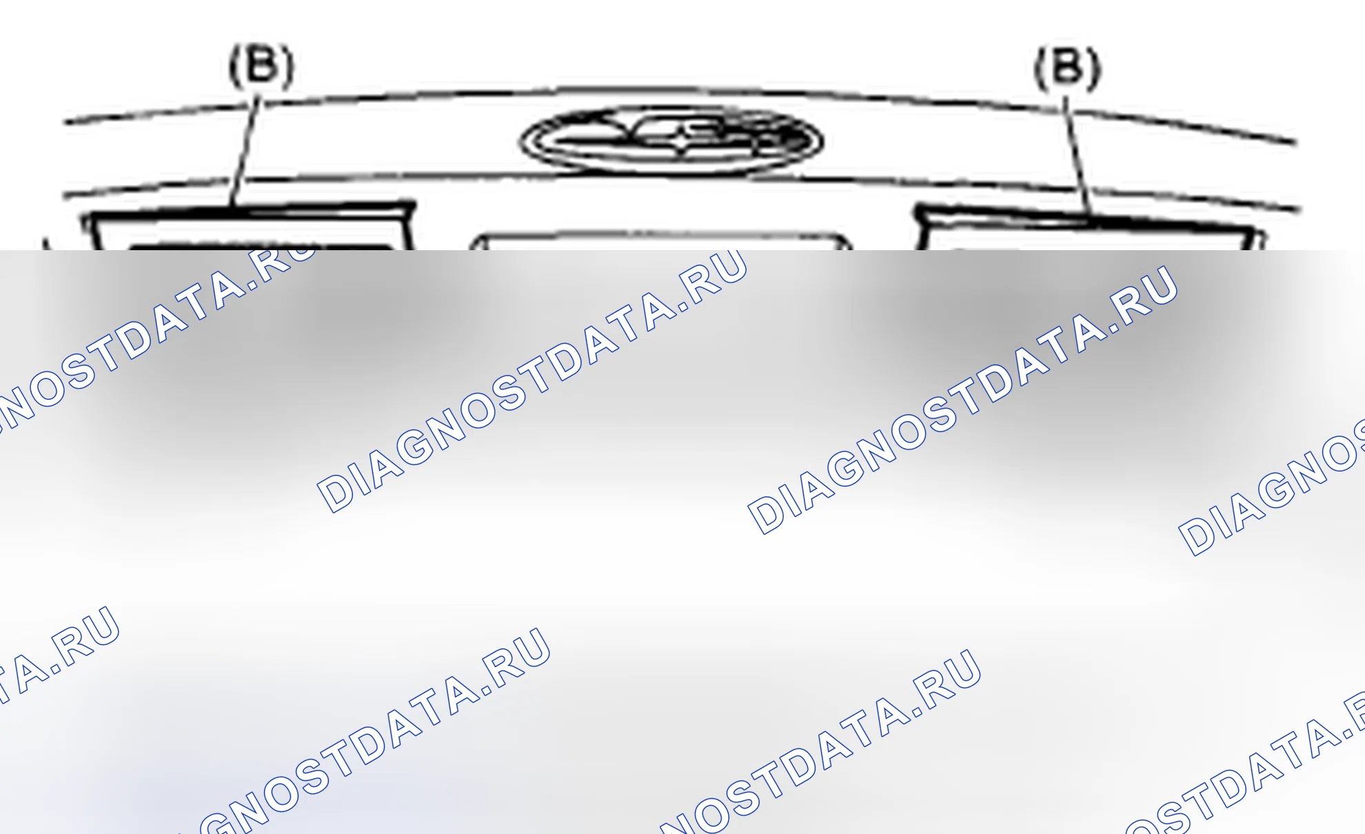 Рис. 63: 4 МОДЕЛЬ ДВЕРИ. Subaru Impreza GH