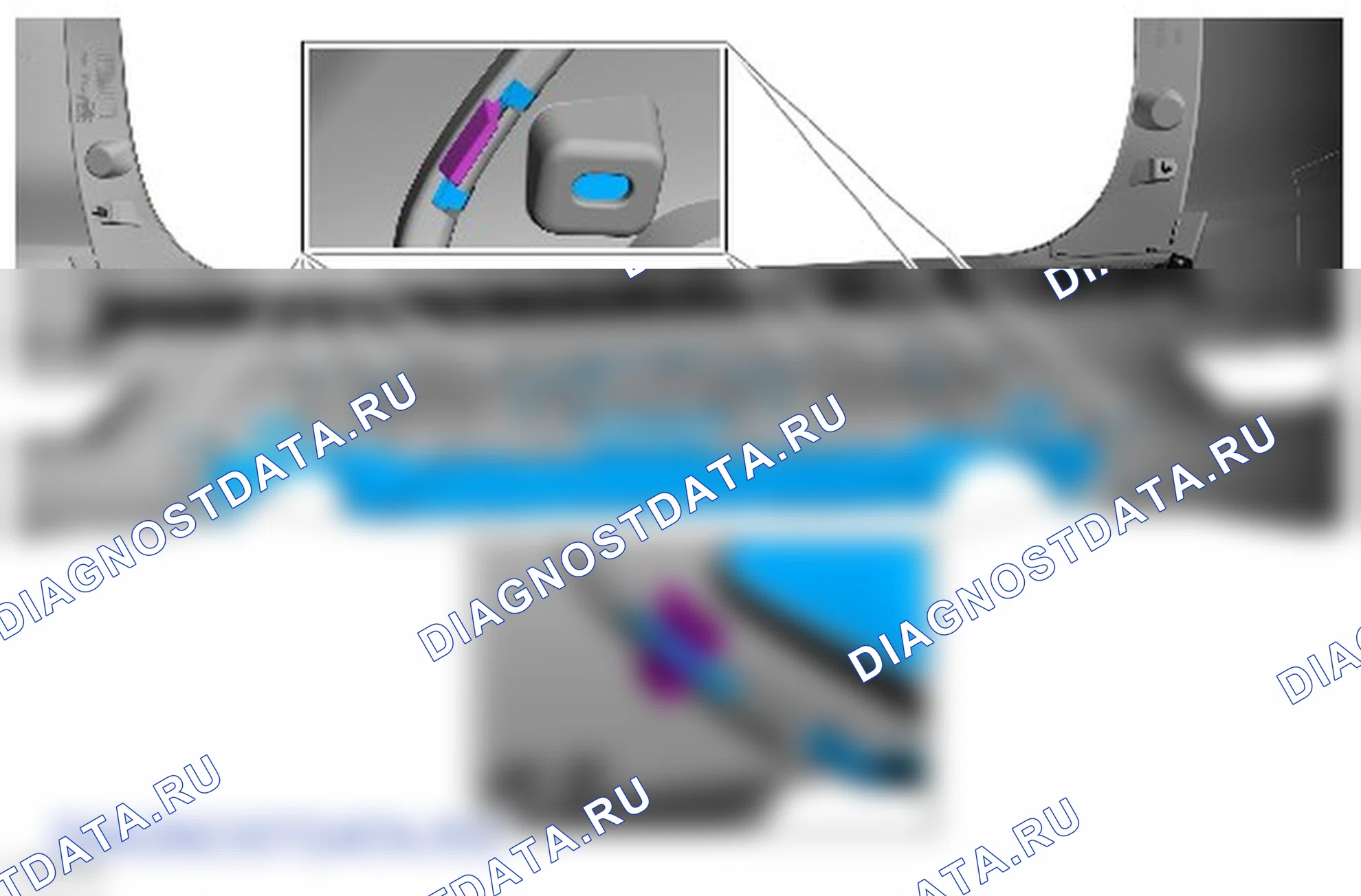 Разборка и сборка кожуха заднего бампера. Ford Kuga II
