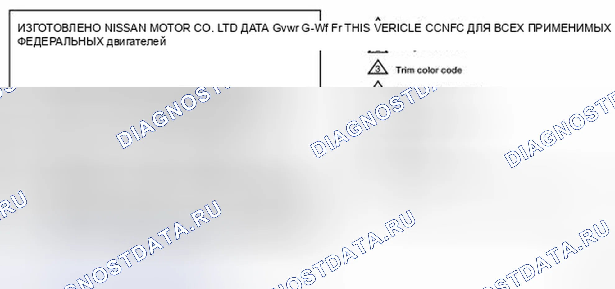 Рис. 14: ИДЕНТИФИКАЦИОННАЯ ТАБЛИЧКА. Honda UR-V I