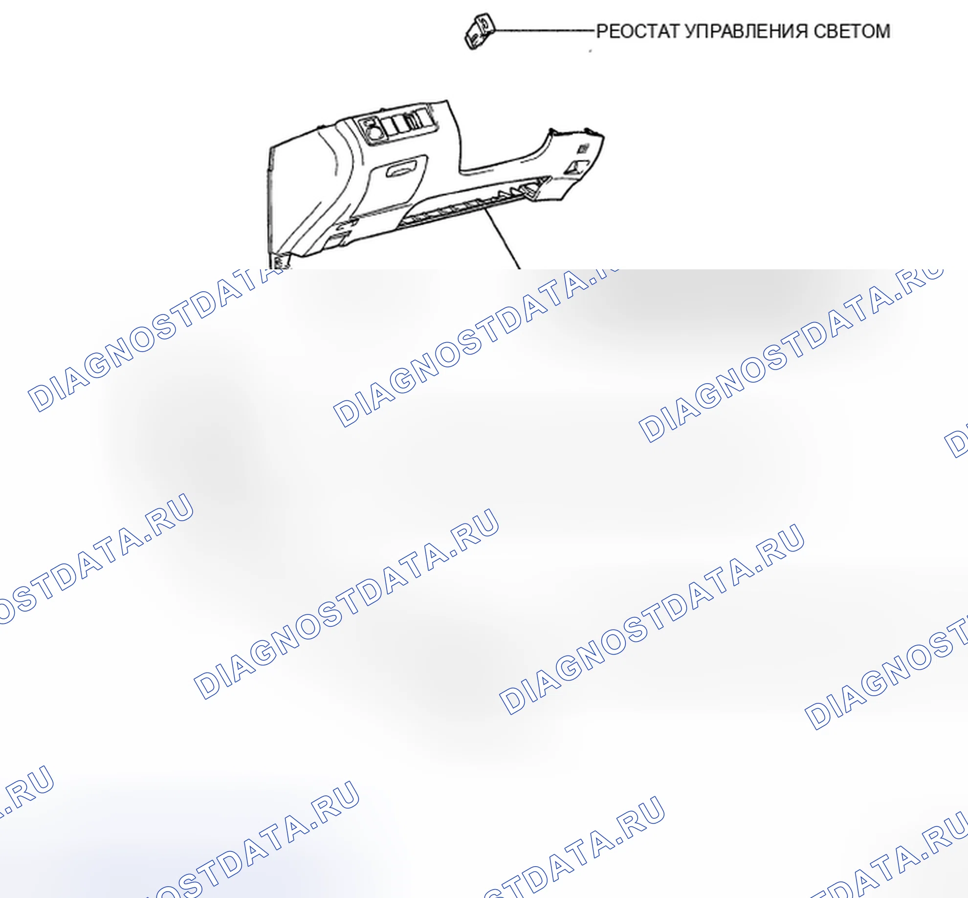 Рис. 47: КОМПОНЕНТЫ. Toyota Highlander II