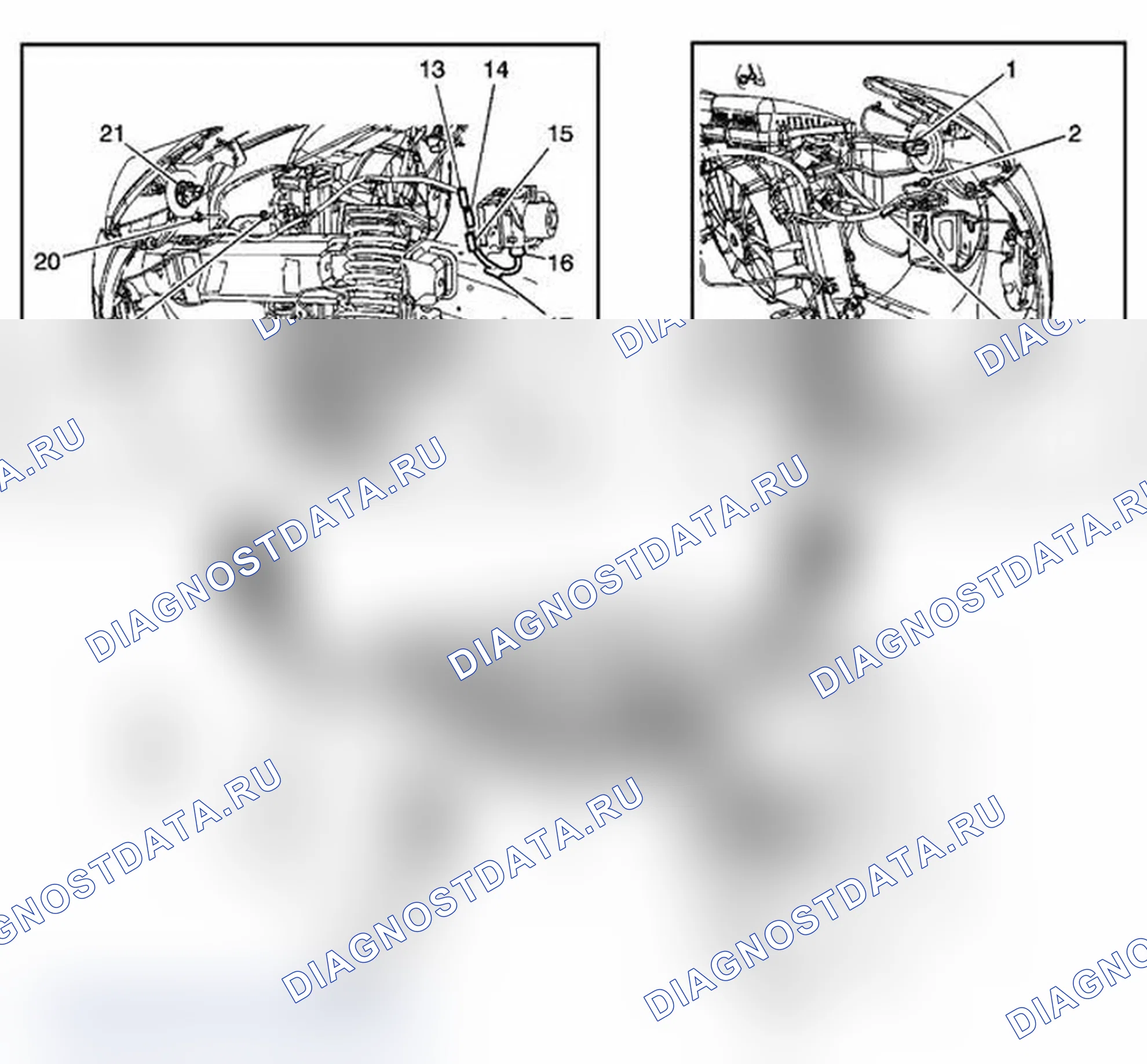 Рис. 18: Виды прокладки кабелей. Pontiac Solstice I final