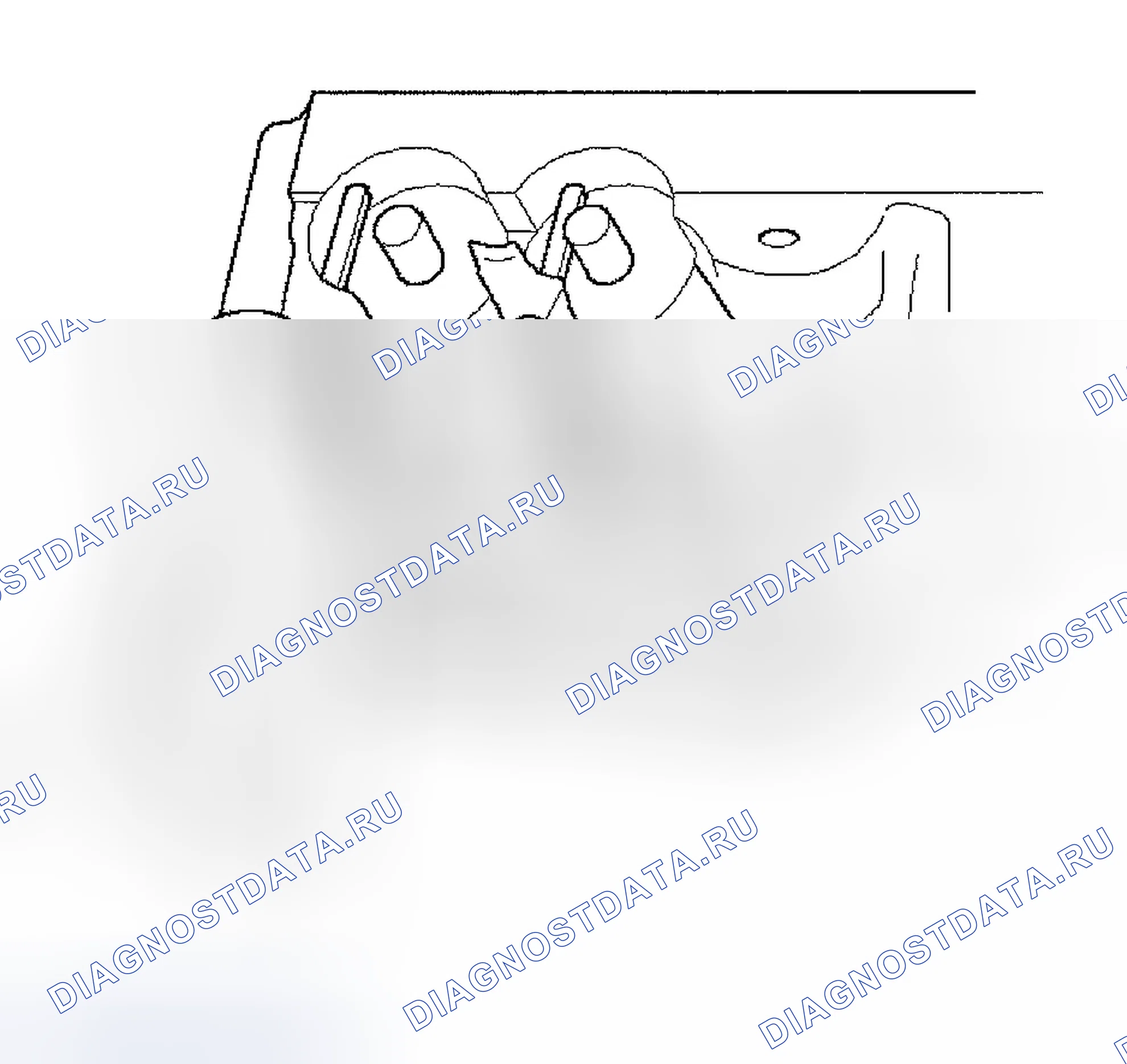 Рис. 162: Демонтаж. Isuzu Axiom I