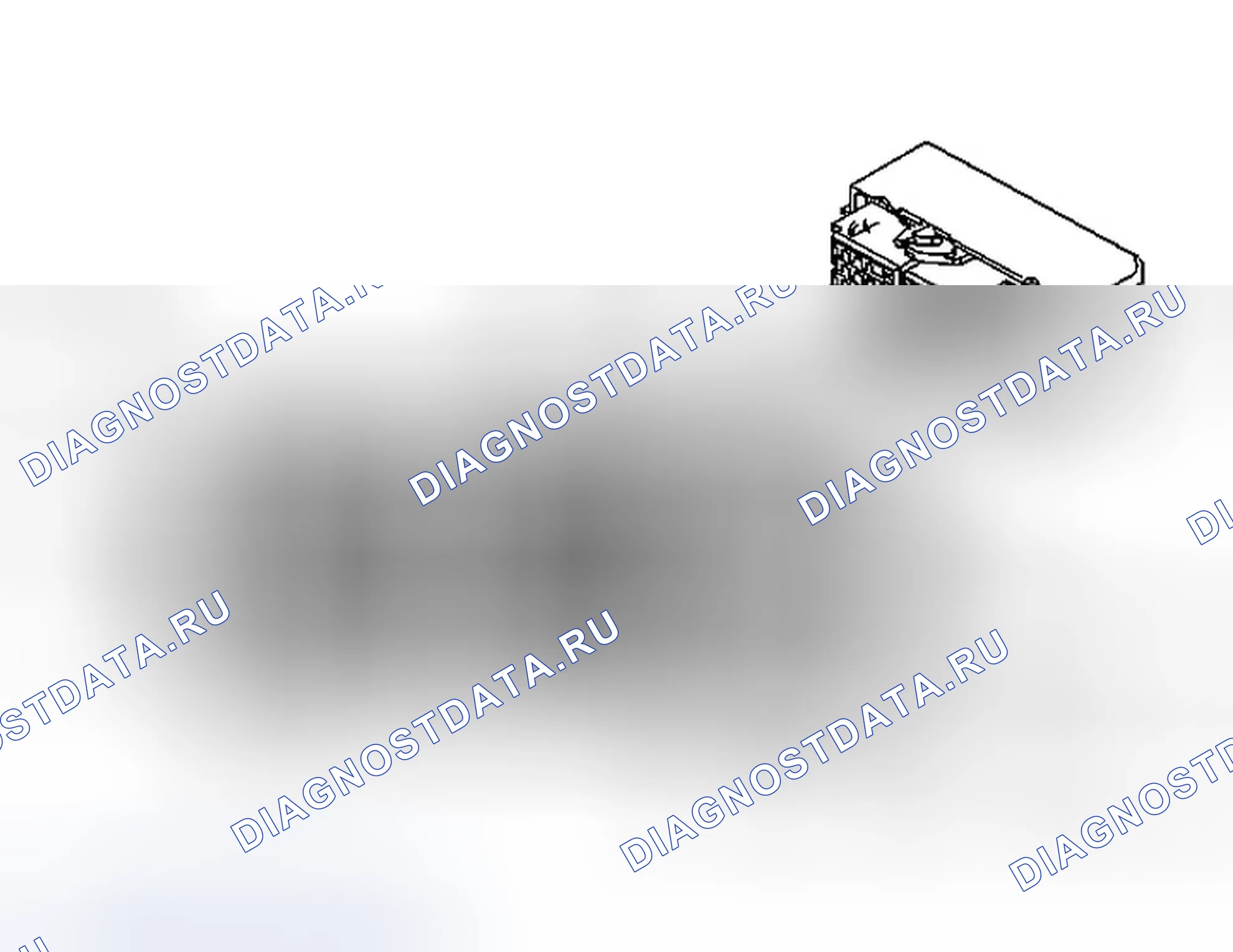 Рис. 15: Блок предохранителей - Underhood C2. Hummer H3 I