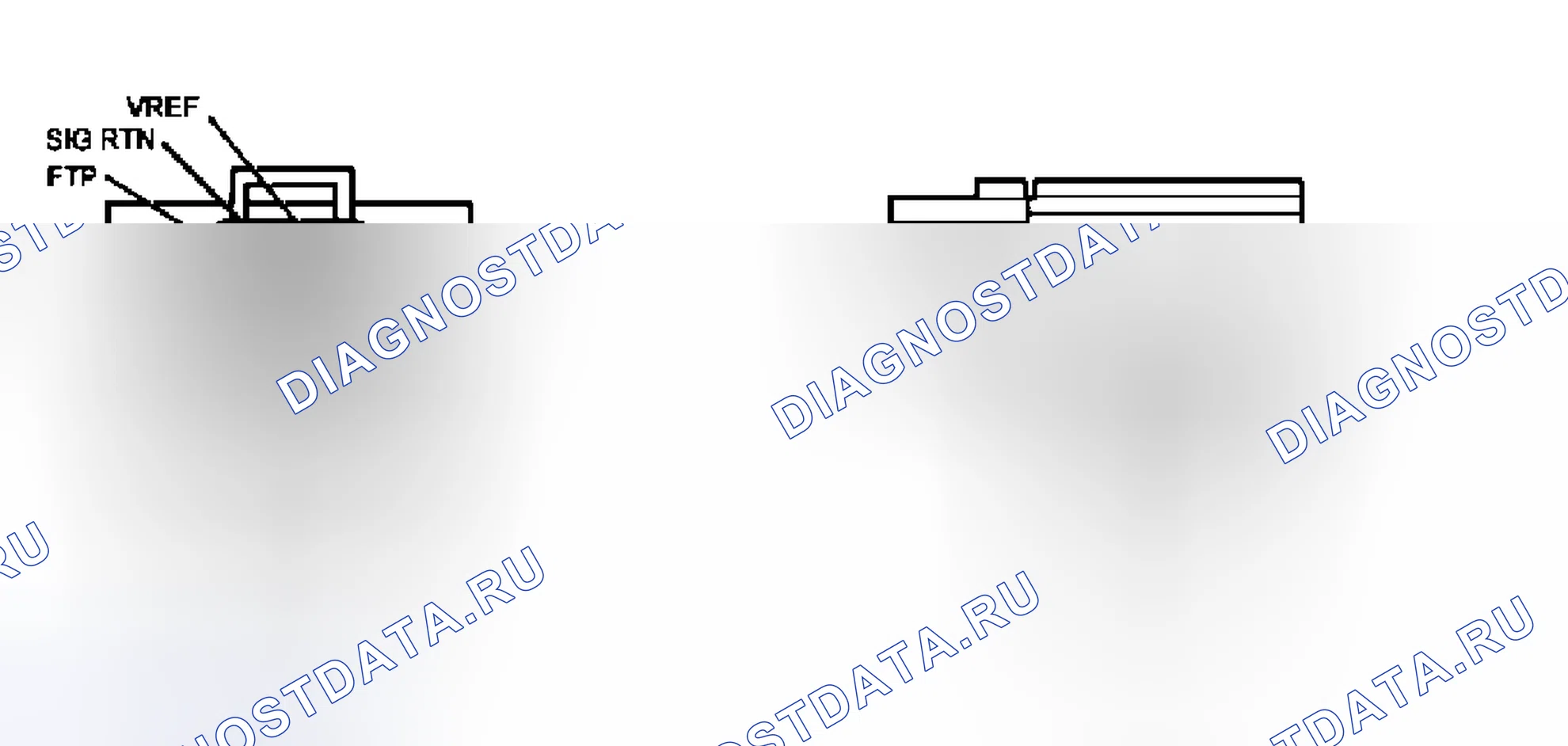 Рис. 97: Датчик давления в топливном баке (FTP). Hyundai Porter IV