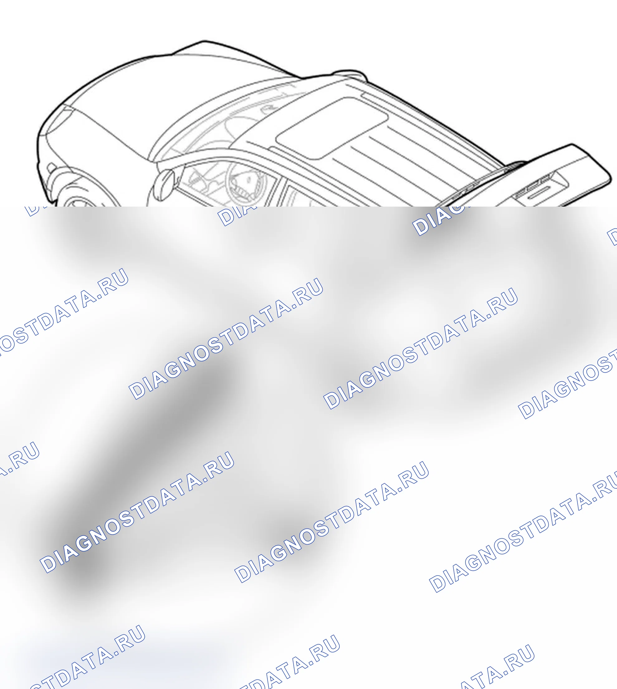 Рис. 505: Снятие накладки петли крышки. Porsche Cayenne Turbo I рестайлинг