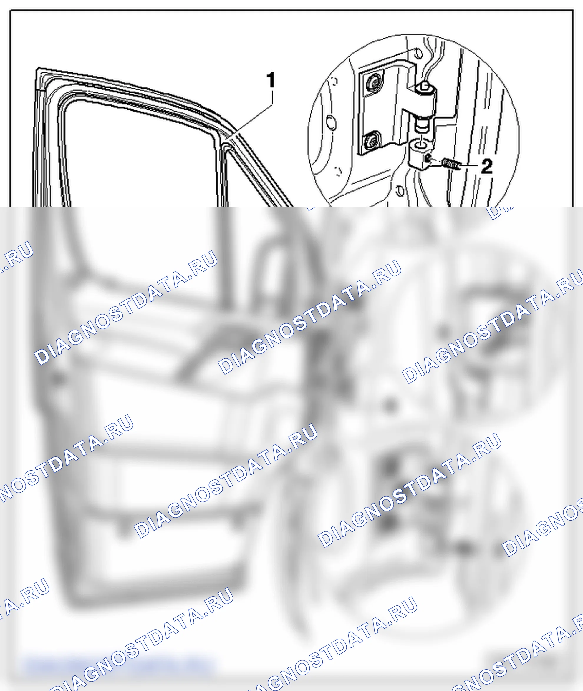 Передняя дверь. Volkswagen Crafter I