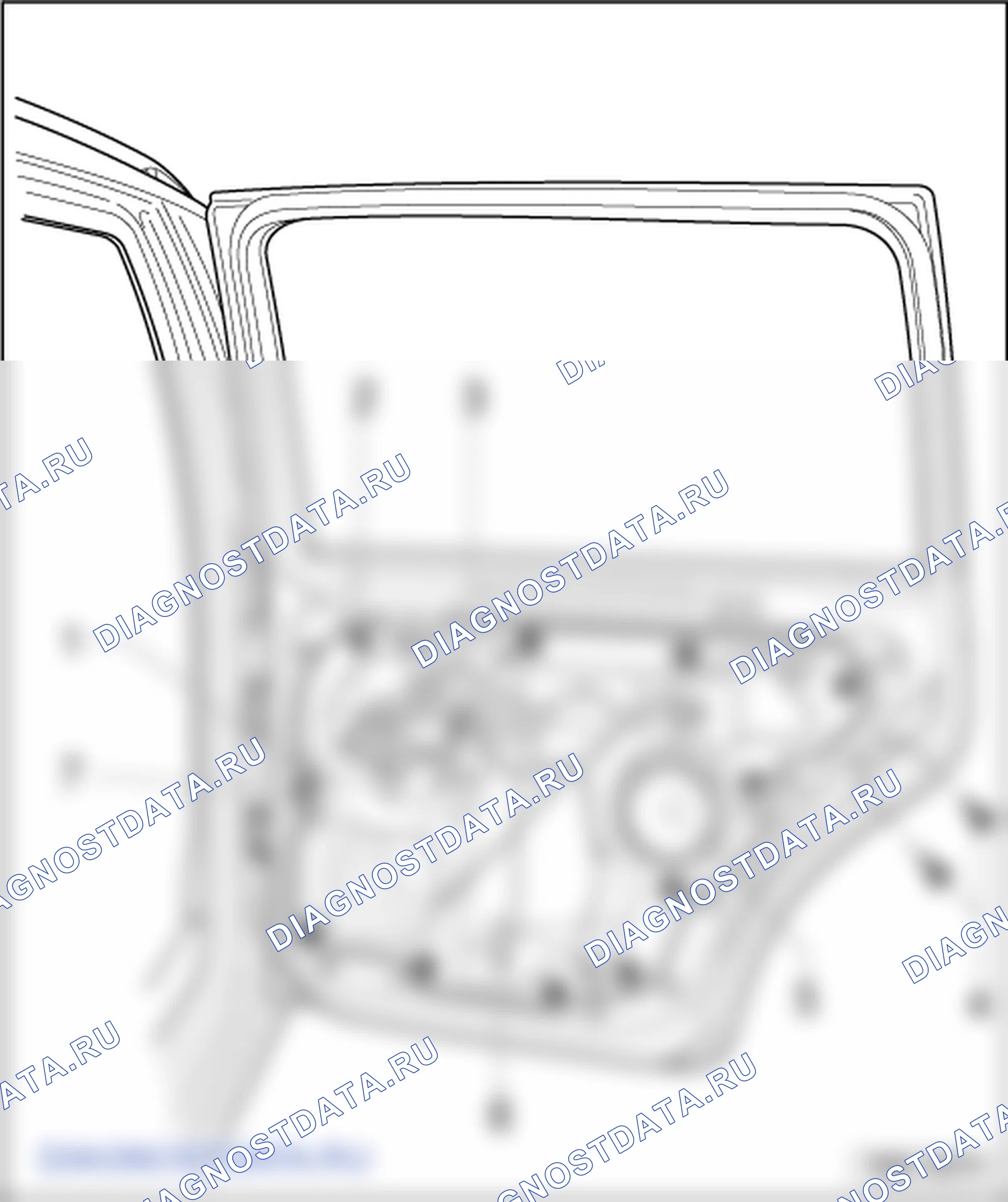 Задняя дверь. Volkswagen Touran I