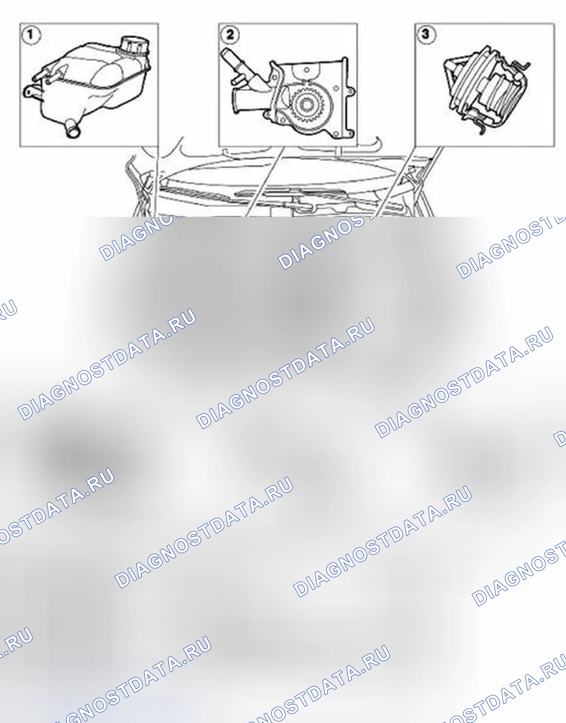 Рис. 2: Двигатель 2.0L SPI. Ford Focus I рестайлинг