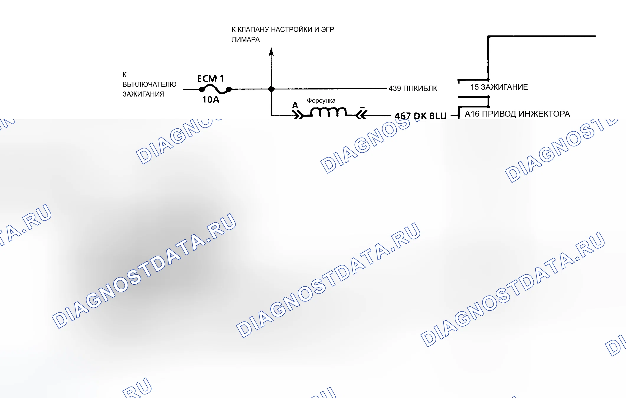 Рис. 15: NO START - двигатель CRANKS OKAY (4,3 л с CMFI). Chevrolet Pickup C1500 