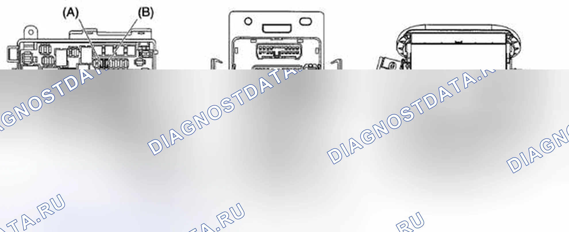 Рис. 34: РАСПОЛОЖЕНИЕ. Subaru Outback BR рестайлинг