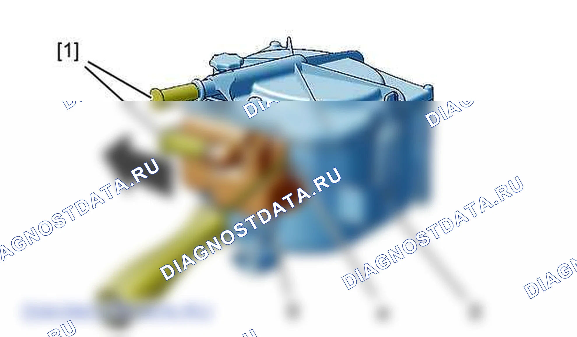 Снятие - Установка: топливный фильтр — b1hp2n0d. Citroen C5 II