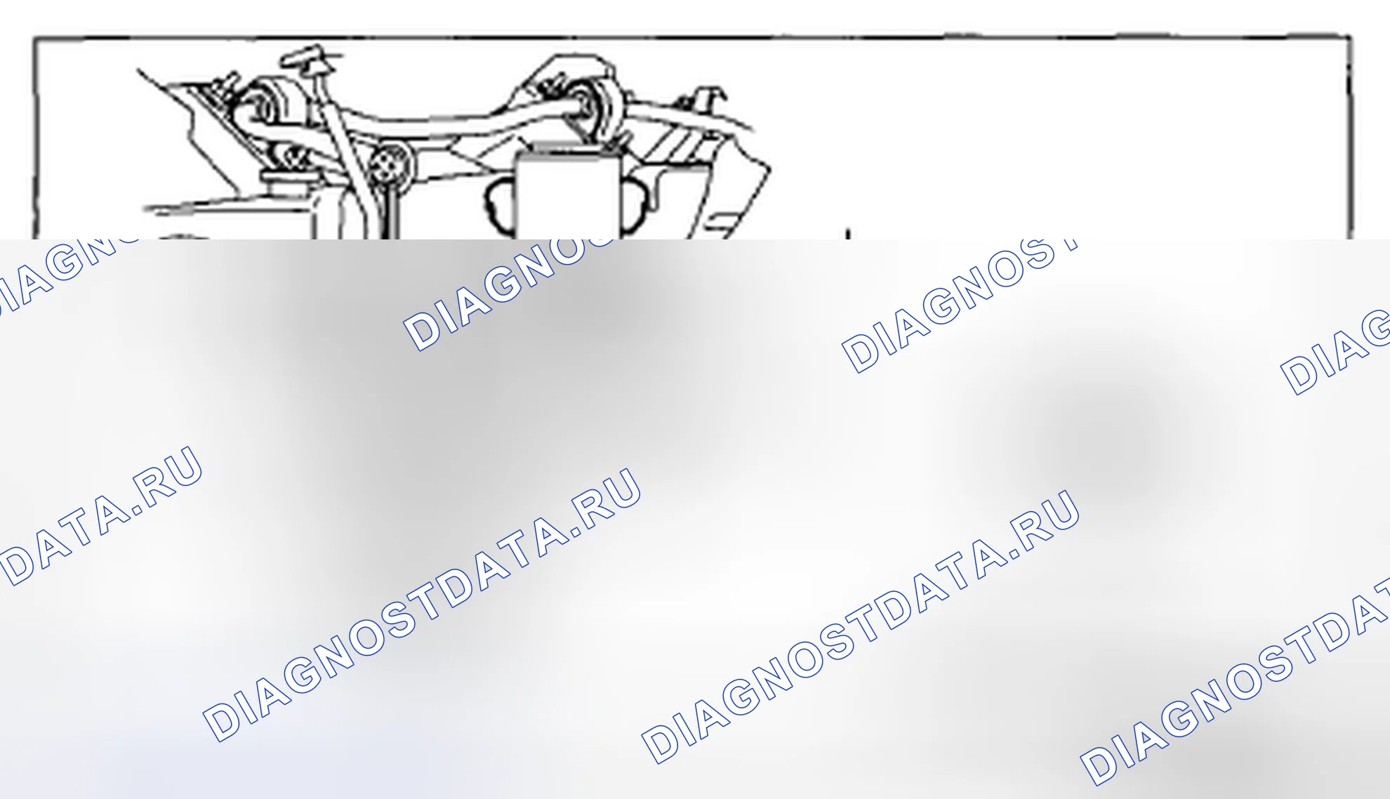 Рис. 47: ДЕМОНТАЖ / МОНТАЖ ЗАДНЕЙ ПОПЕРЕЧНОЙ ТЯГИ. Mazda CX-5 I
