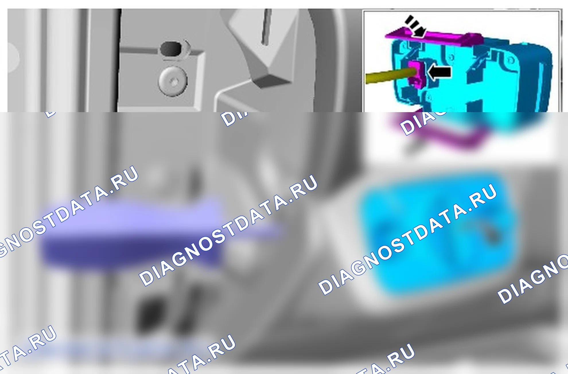 Как снять и установить выключатель фары. Ford Grand C-MAX II рестайлинг