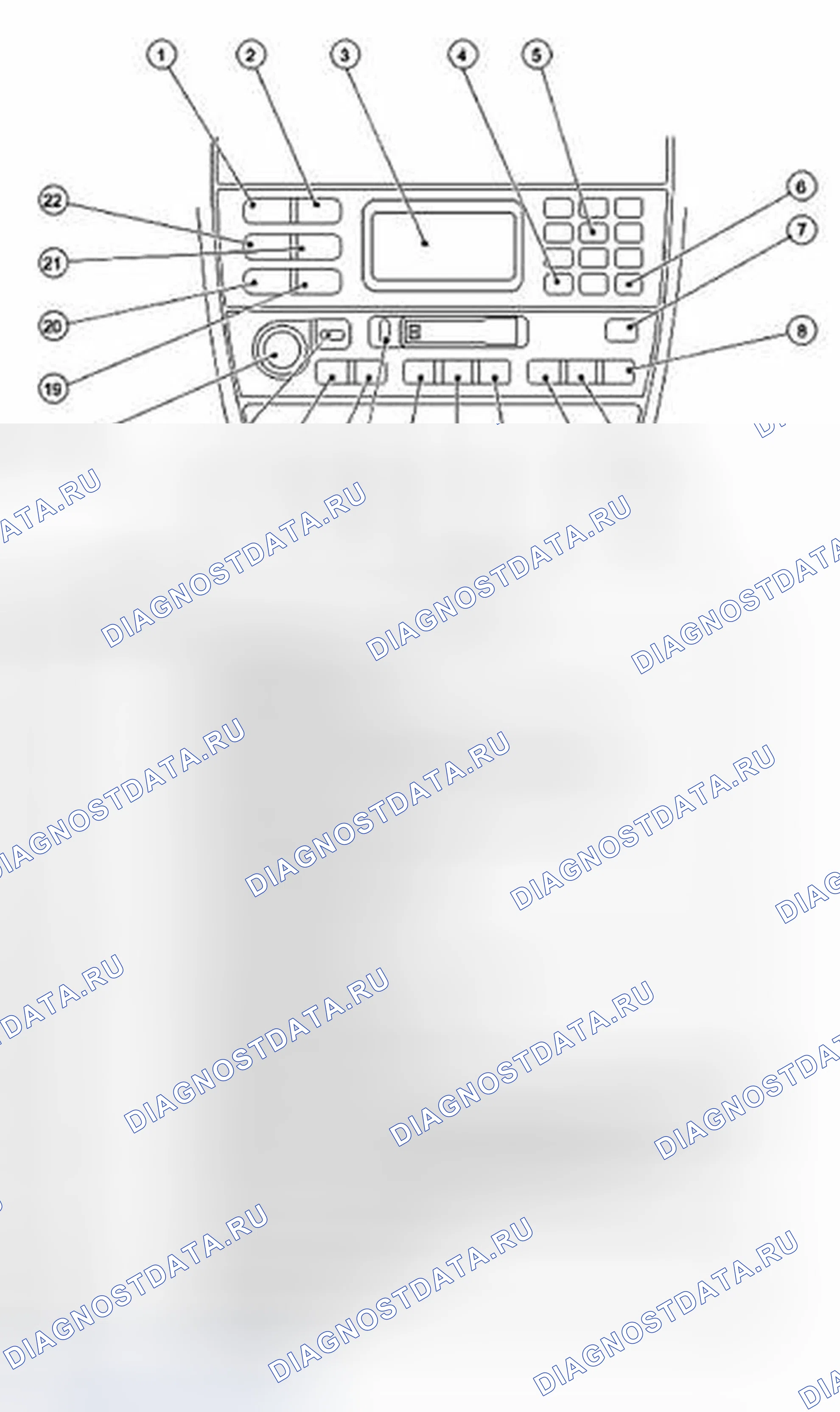 Рис. 1: Базовая кассета. Jaguar X-type I