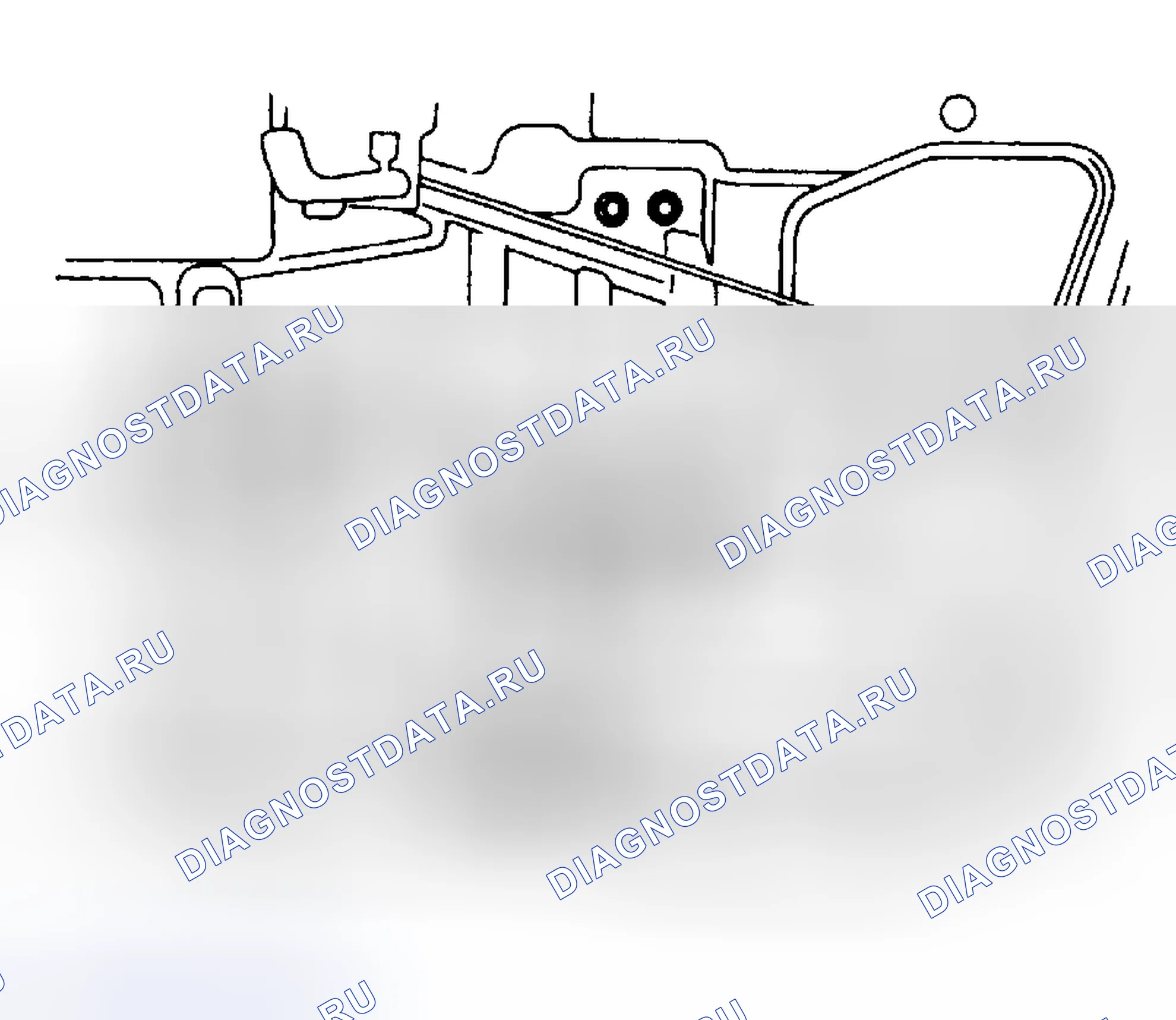 Рис. 11: Точки удаления. Mitsubishi Galant VI