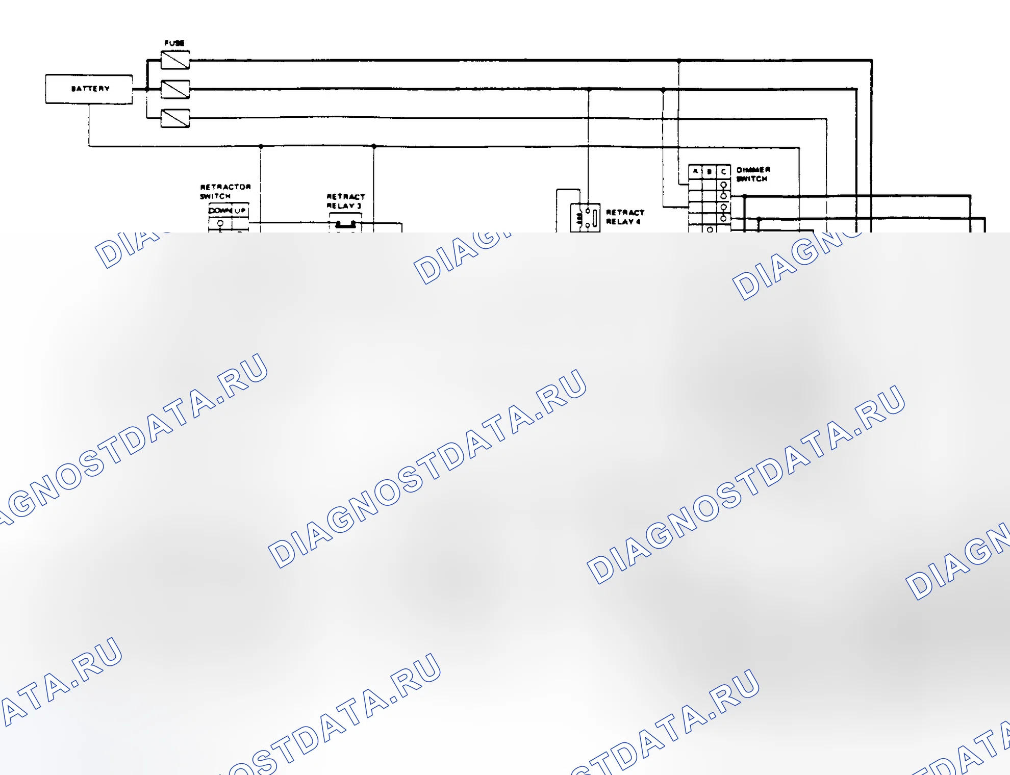 Рис. 5: СХЕМНЫЙ РЕЖИМ РАБОТЫ [C-2]. Nissan Pulsar N13