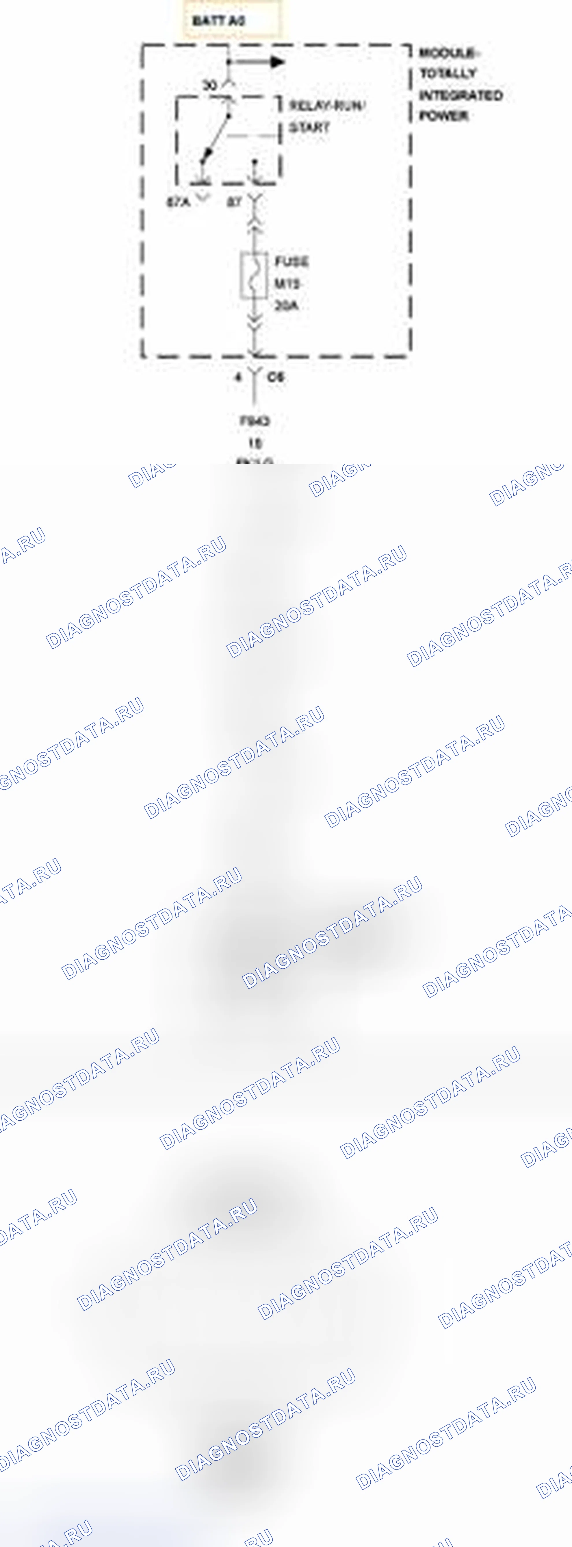 Рис. 5: Принципиальная схема. Jeep Liberty II