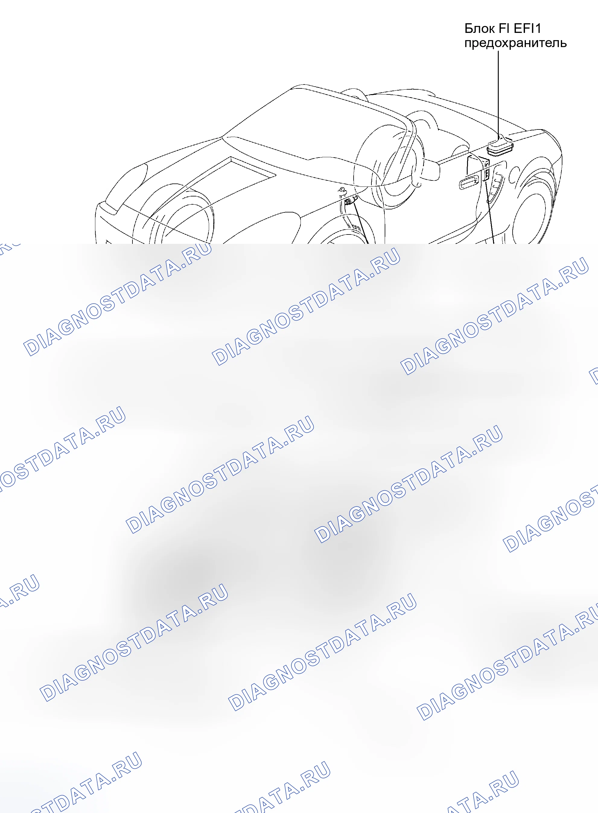 Рис. 18: РАСПОЛОЖЕНИЕ ДЕТАЛЕЙ. Toyota MR2 W30