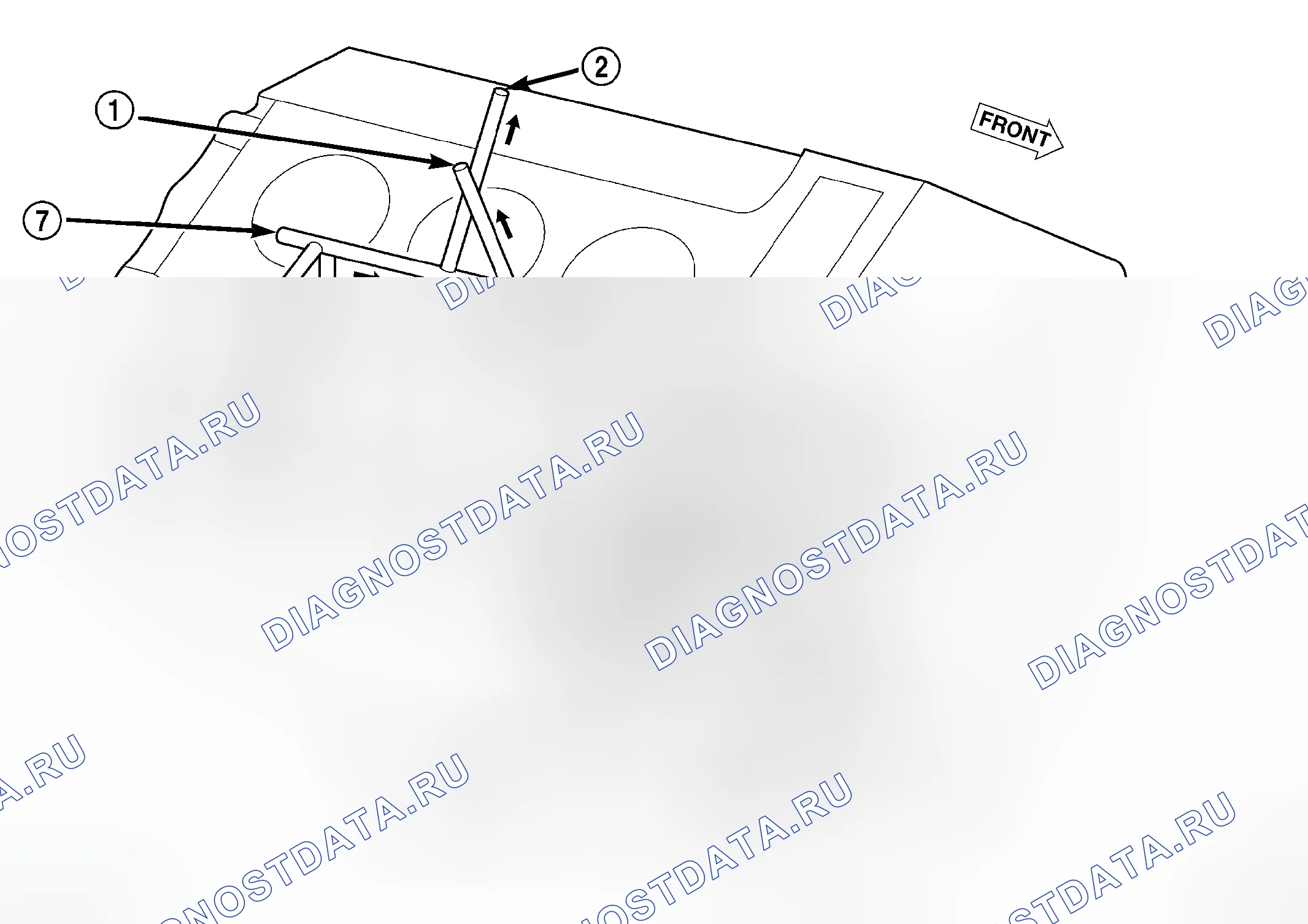 Рис. 44: СМАЗКА ДВИГАТЕЛЯ. Dodge Magnum I рестайлинг