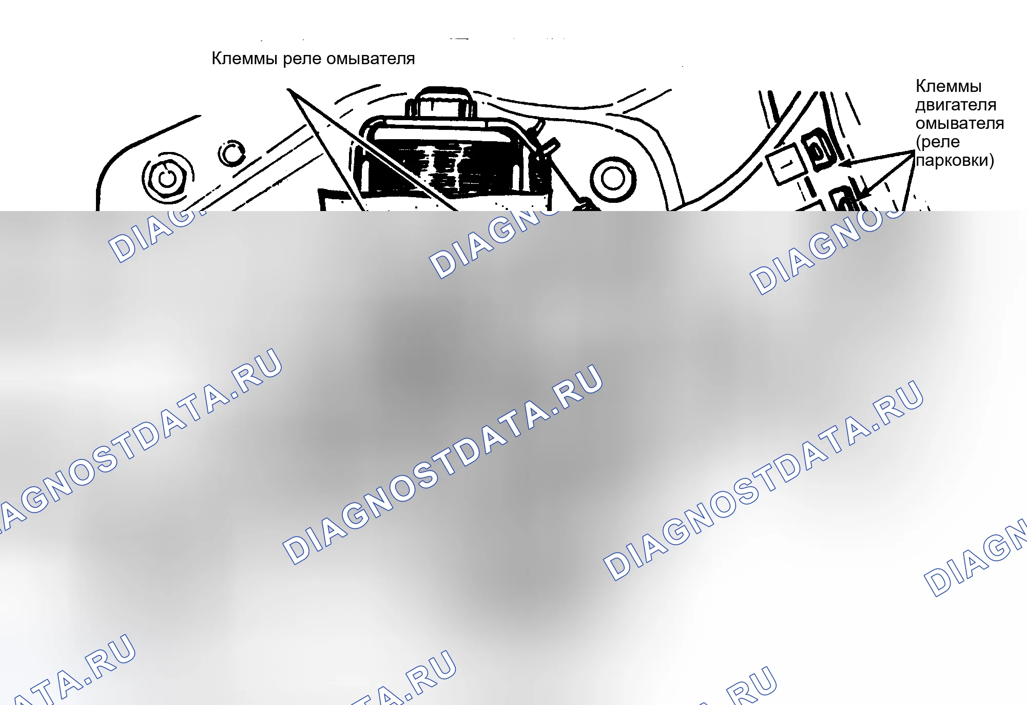 Рис. 9: ИСПЫТАНИЯ МУЛЬТИПЛЕКСНОЙ ИМПУЛЬСНОЙ СИСТЕМЫ ОЧИСТКИ. Buick Estate Wagon 