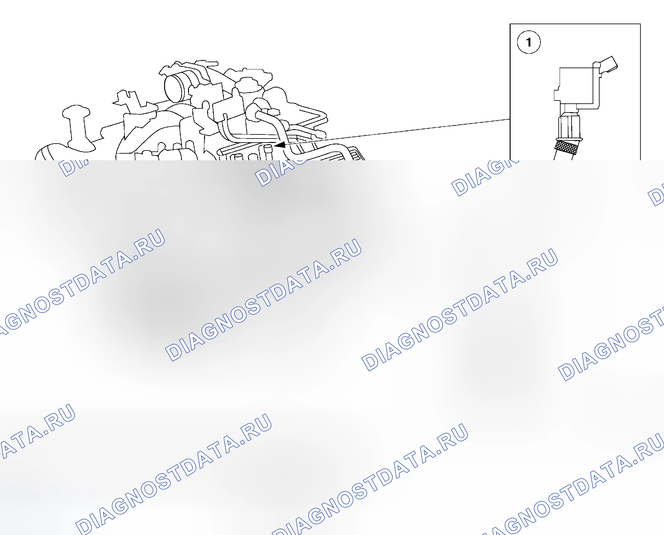 Рис. 24: Расположение компонентов. Ford Pickup F150 