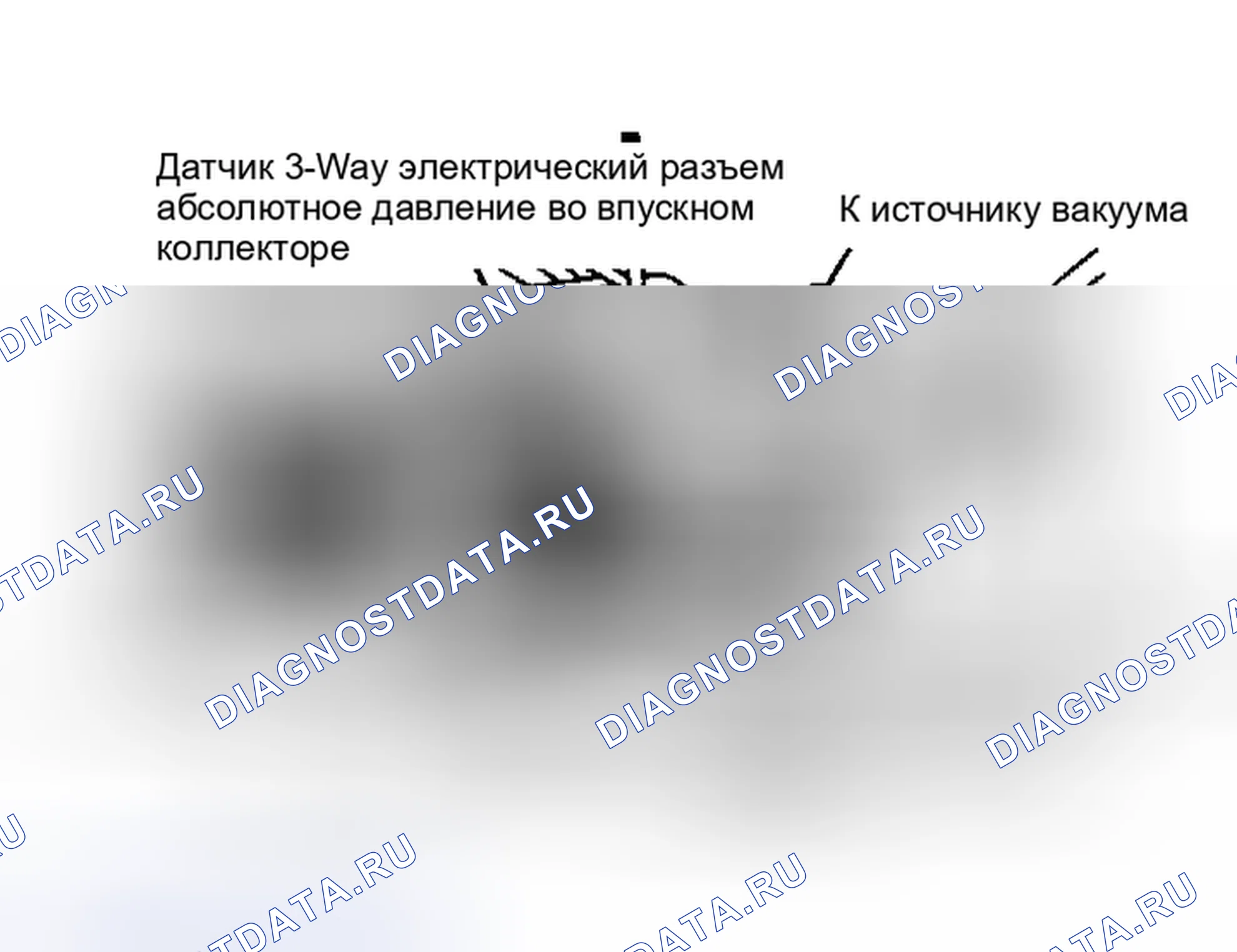 Рис. 17: АБСОЛЮТНОЕ ДАВЛЕНИЕ во впускном коллекторе (КАРТА). Dodge Dakota Shelby 